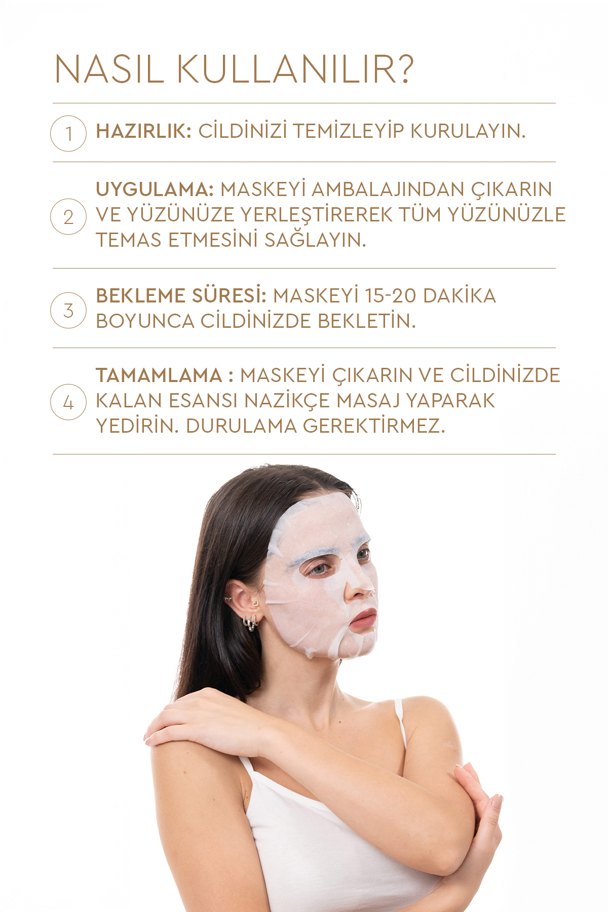 On Rice Extract Mask - Pirinç Özlü Yüz Maskesi 10'lu — 1518962 — تصویر 4 از 7