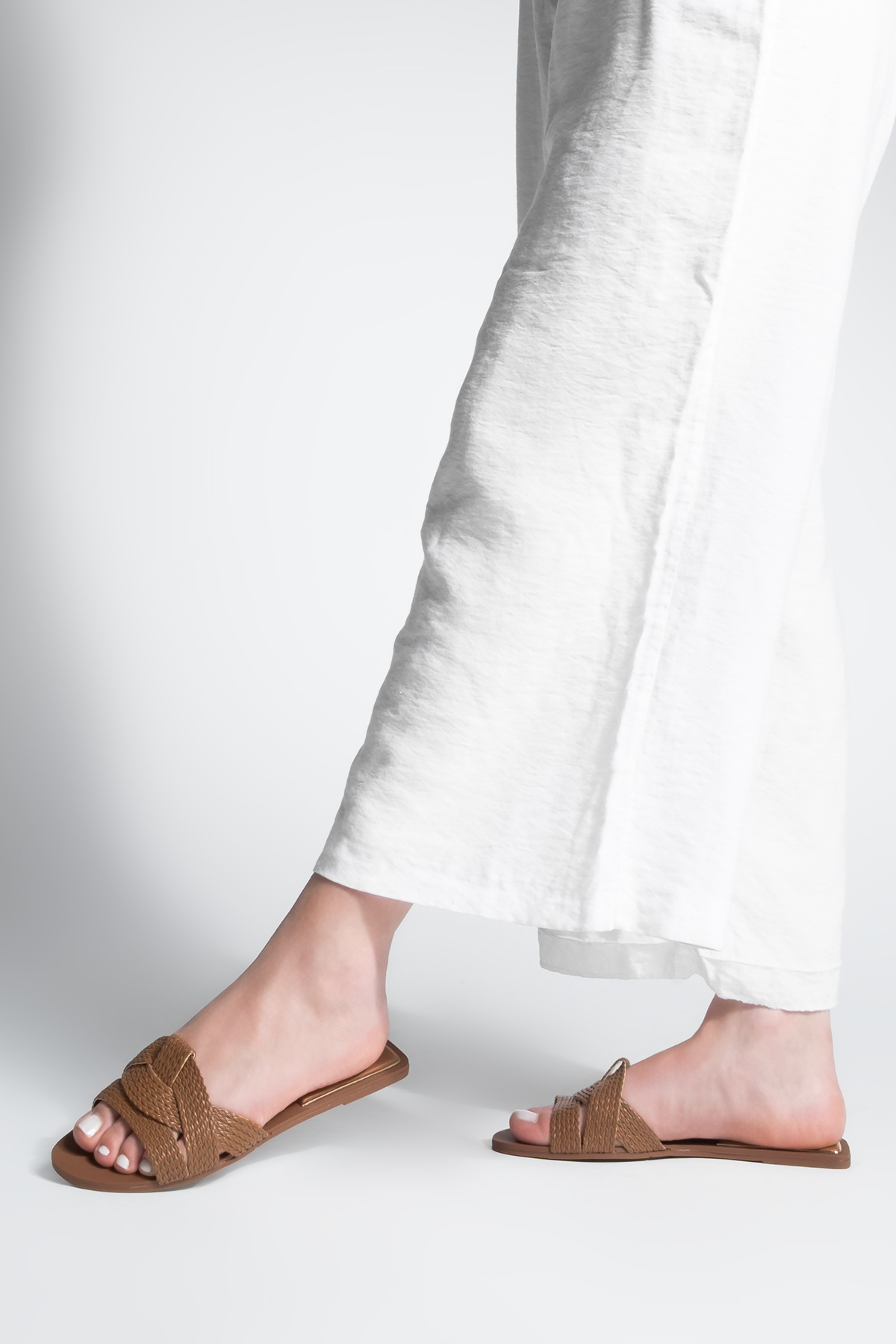 Marjin-Women's Braided Strap Daily Slippers Solet Tan 4