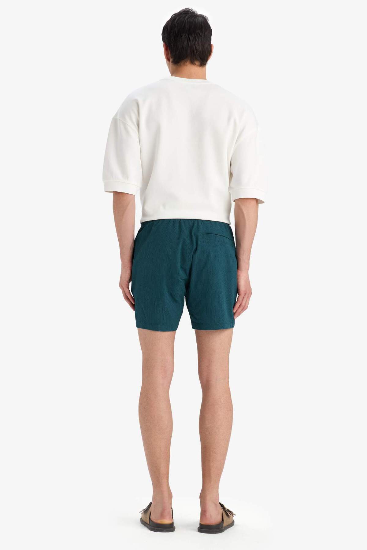 DeFacto-Mesh Lined Short Length Sea Shorts E0994Ax25Hs 6