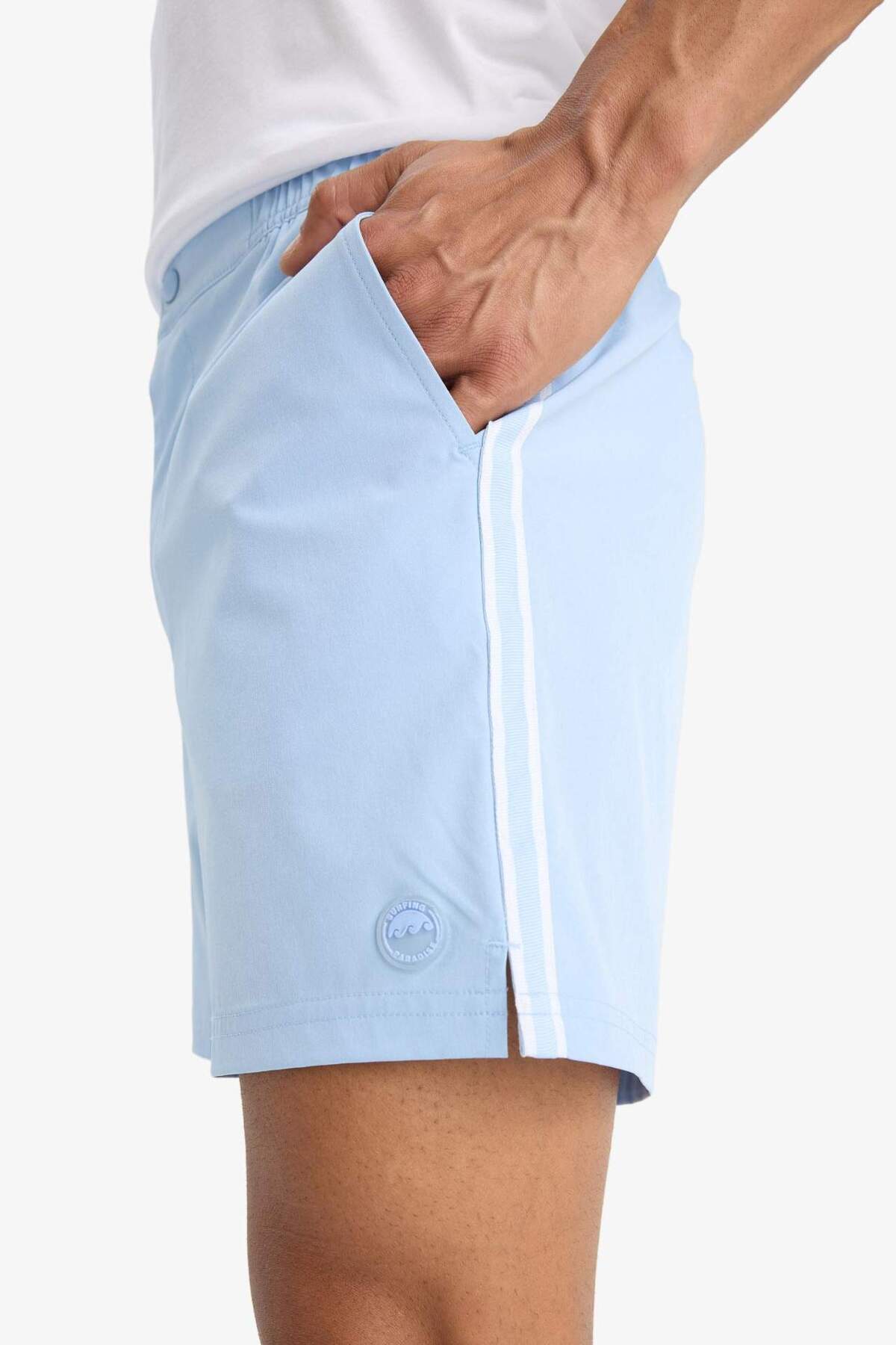 DeFacto-Defactofit Flexible Textured Short Length Sea Shorts E4057Ax25Hs 6