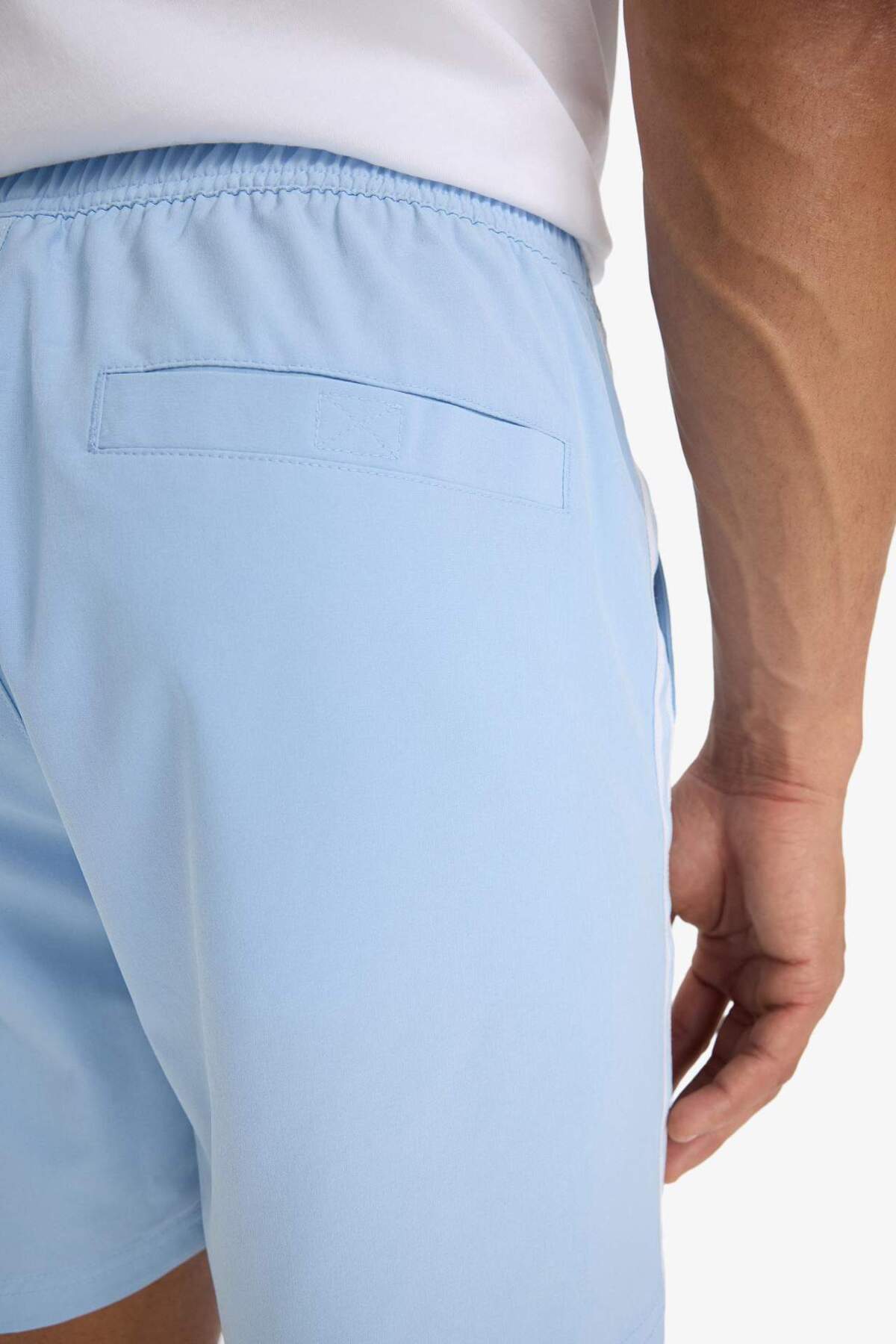 DeFacto-Defactofit Flexible Textured Short Length Sea Shorts E4057Ax25Hs 7
