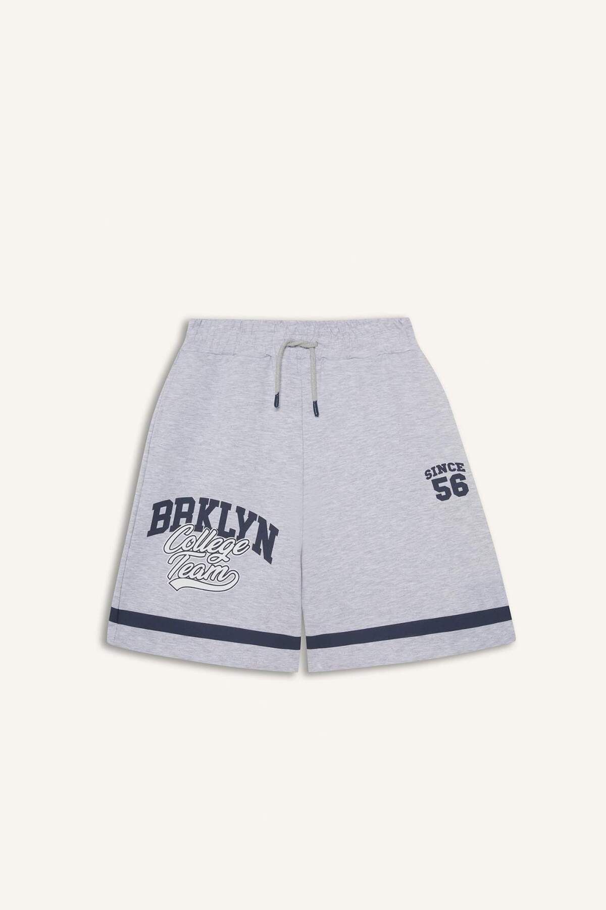 DeFacto-Girl's Printed Shorts with Elastic Waist E6698A825Hs 1