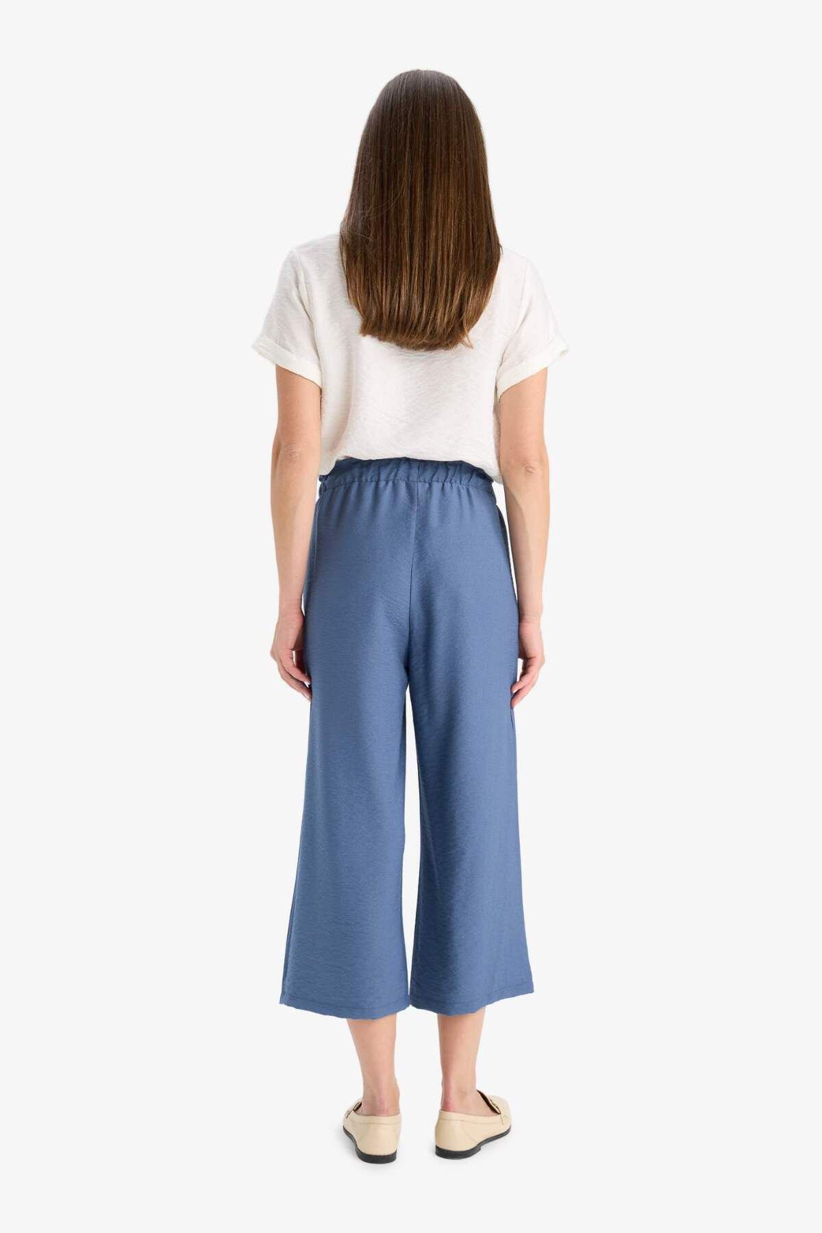 DeFacto-Flat Leg with Elastic Waist and Pockets A6764Ax25Sm 7