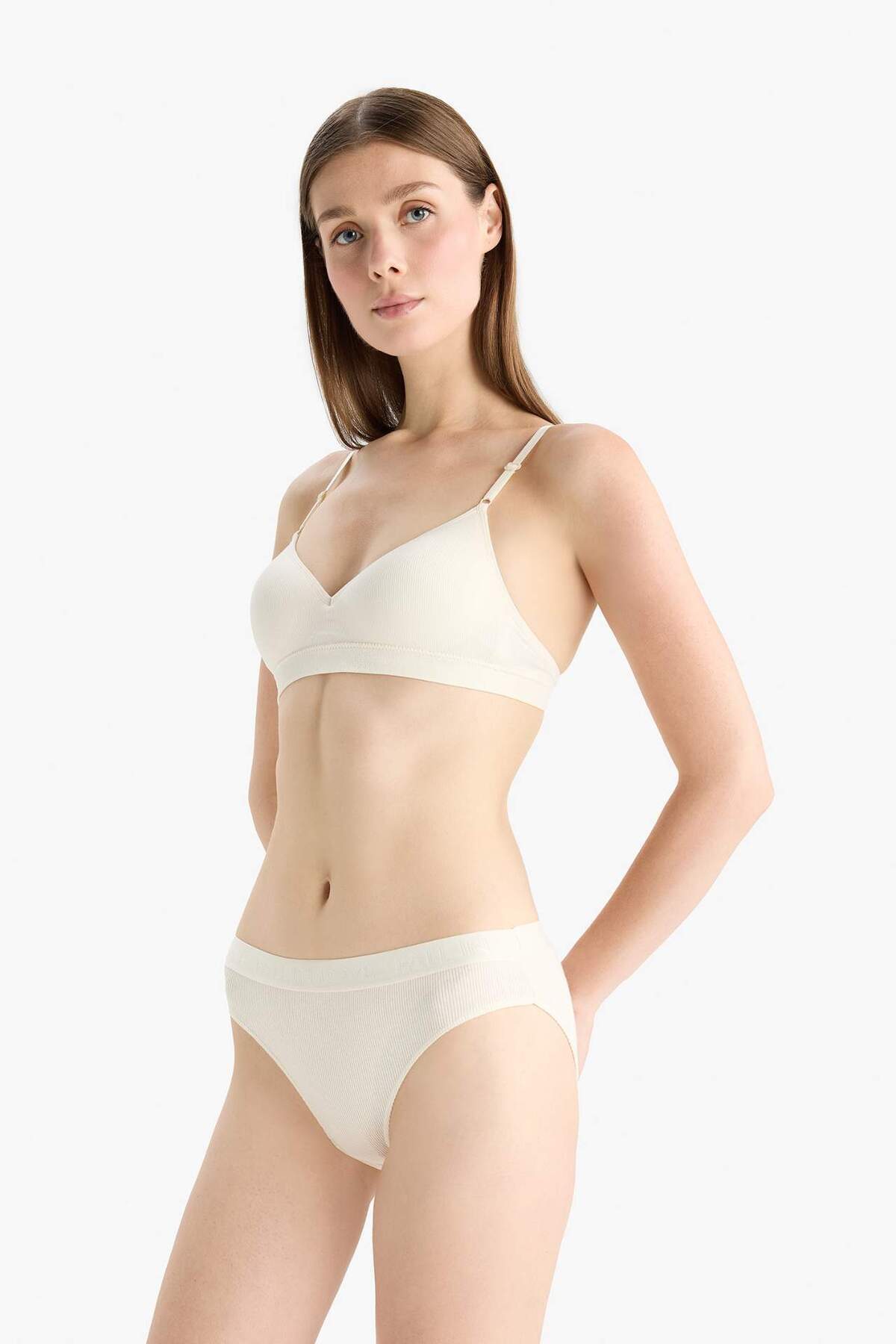 DeFacto-Ribana 3-Piece Brief Panties-Fall in Love E4926Ax25Sp 3