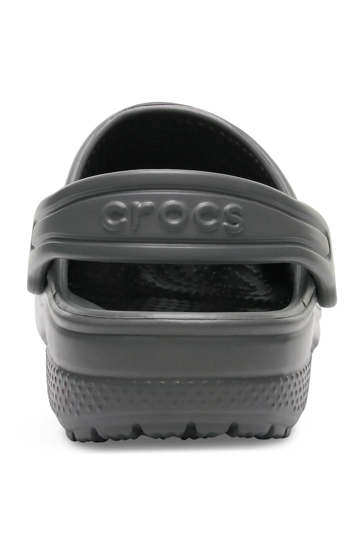 Crocs-شبشب رمادي كلاسيكي للأطفال 6
