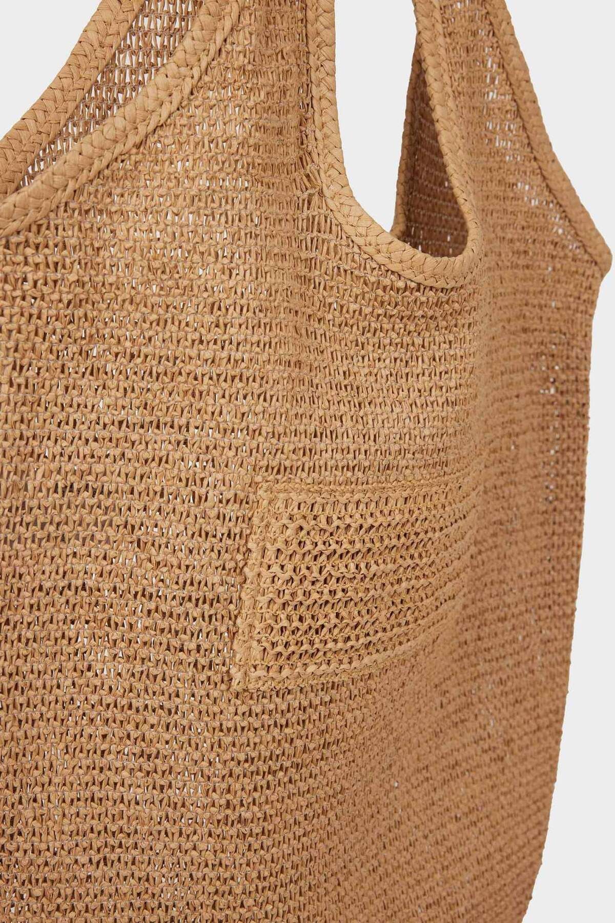 DeFacto-Women's Straw Shoulder Bag E1482Axns 5