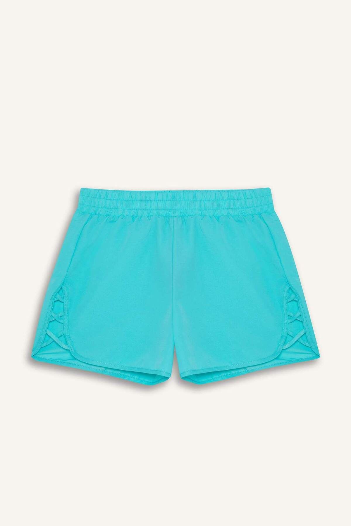 DeFacto-Regular Fit Swim Shorts-Fall in Love B7210Ax25Sm 7