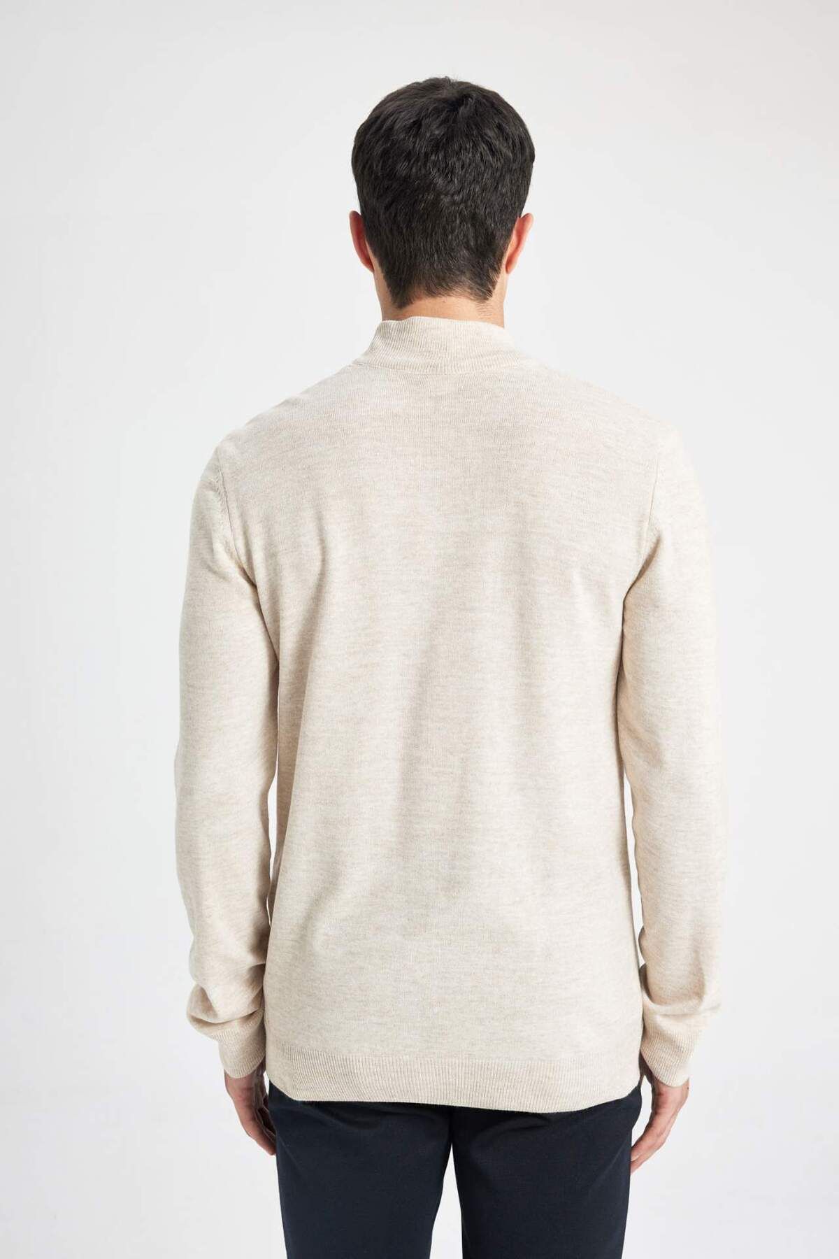 DeFacto-Slim Fit Slim Fit Sweater B7851Axns 6