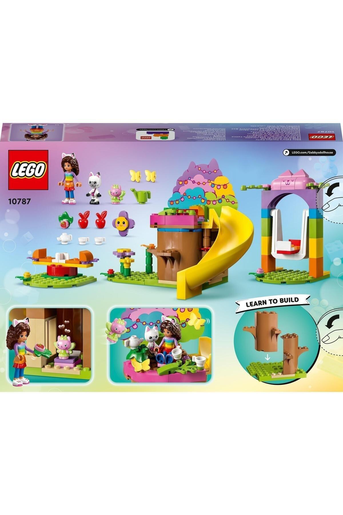LEGO 10787 LEGO® Gabby's Dollhouse Peri Kedi’nin Bahçe fotoğrafı 4 (önizleme)