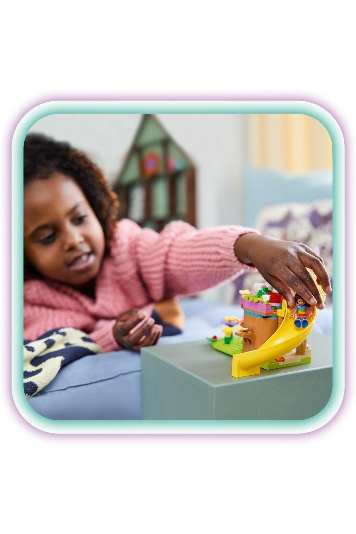 LEGO 10787 LEGO® Gabby's Dollhouse Peri Kedi’nin Bahçe fotoğrafı 5 (önizleme)