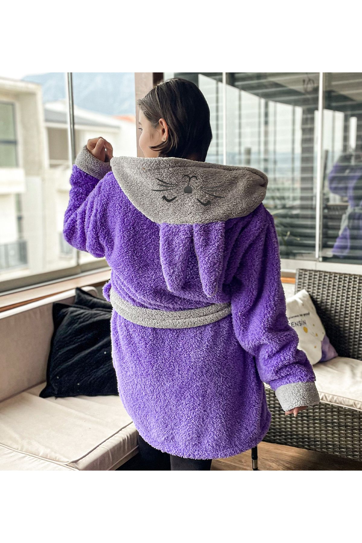 Özgüner Oyuncak-Pabtex "Pamper Yourself with Soft Wellsoft Plush Dressing Gown!" 4