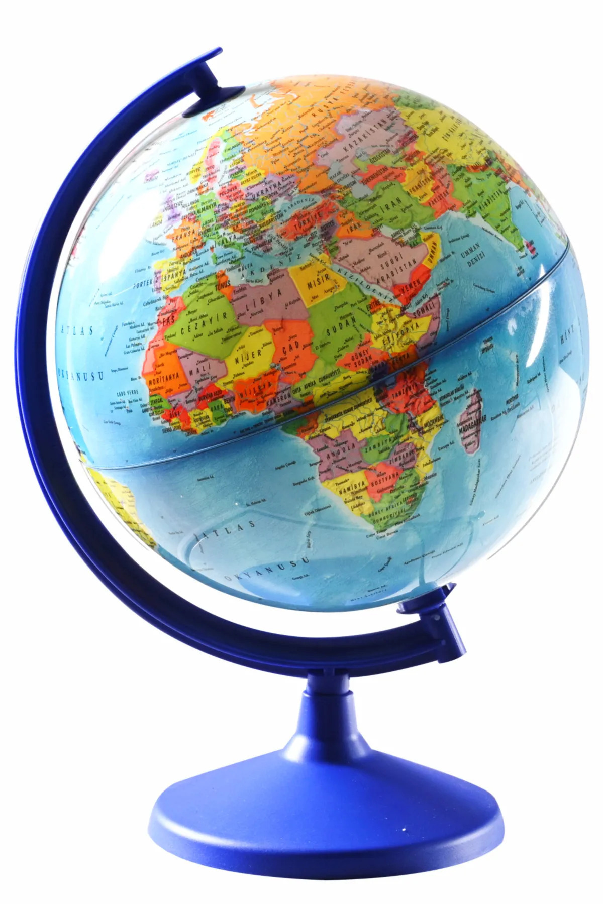 LRS STORE Pilli Eğitici Işıklı Küre / Dünya Küresi 30 Cm Eğitici Harita Çocuk Gece Lambası fotoğrafı 7 (önizleme)