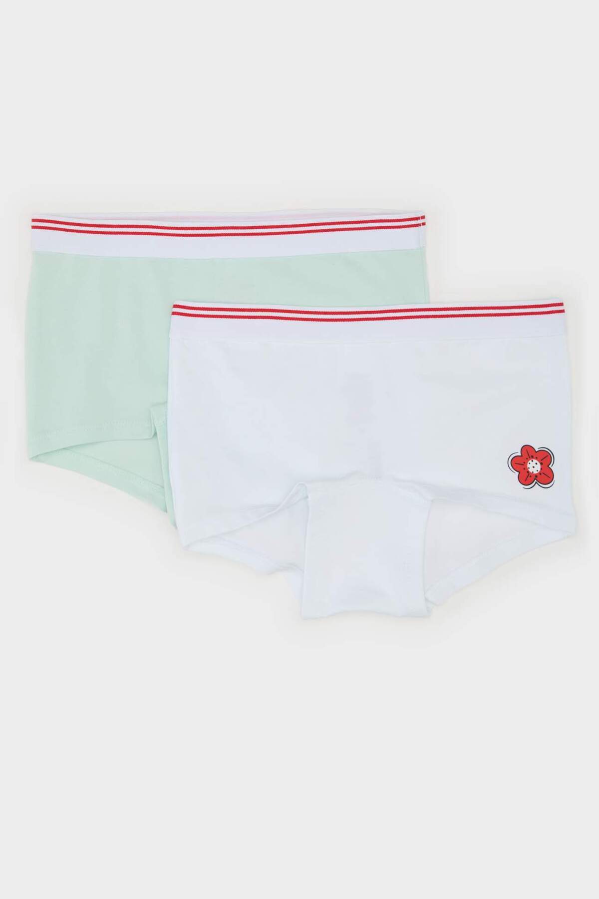 DeFacto-Blumen-Boxershorts für Mädchen, 2er-Pack E7077A825SP 1