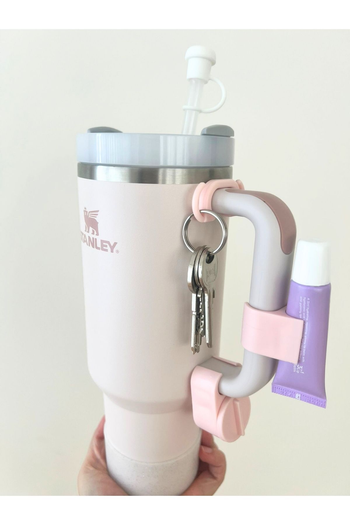 Mamastuff Termos Aksesuar Seti - 3 parça - Pembe fotoğrafı 3 (önizleme)