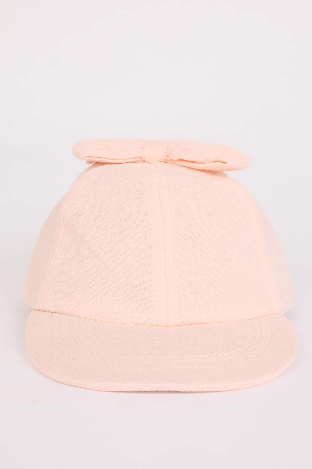 DeFacto-Baby Girl Muslin Cap Hat D8389A525Sm 5