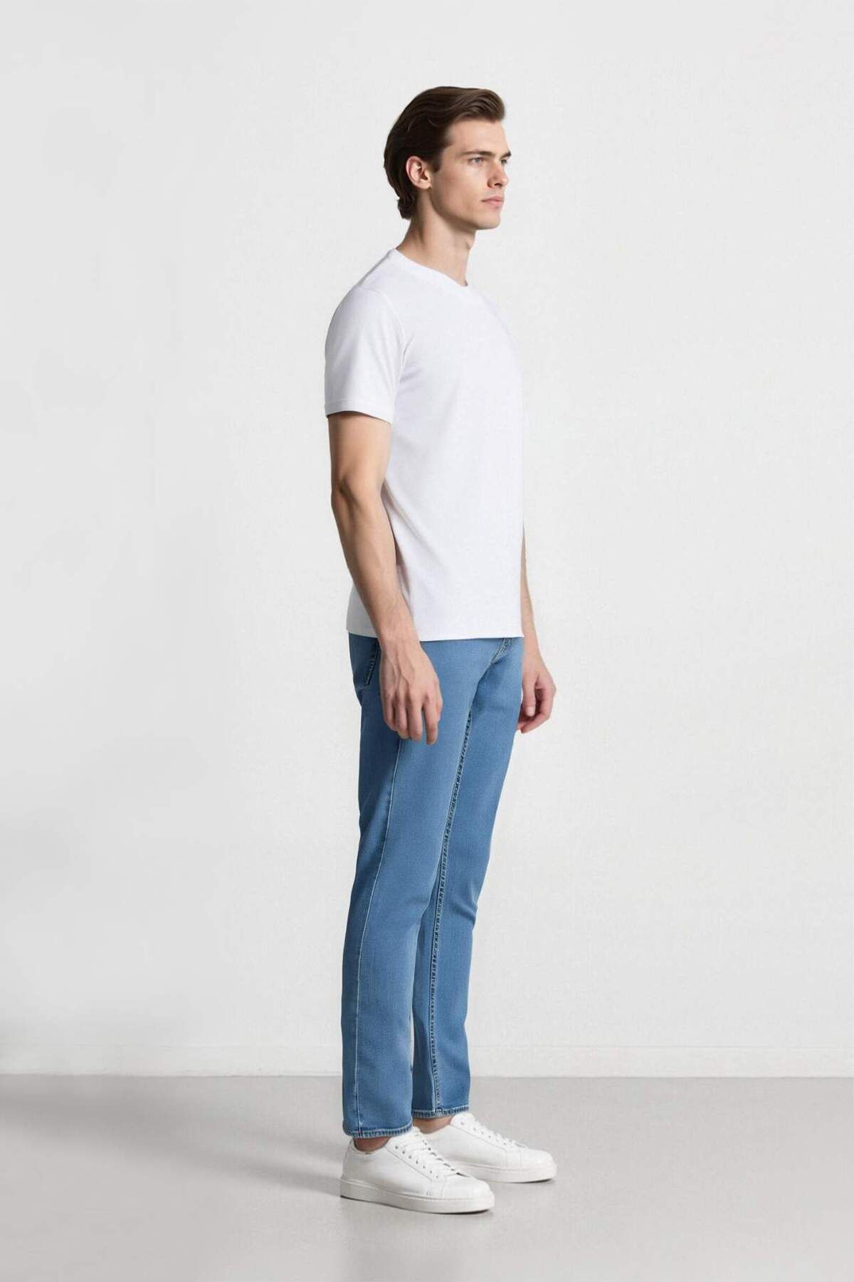DeFacto-Regular Fit Sergio Jean Pantalonen E3322AX25SP 4