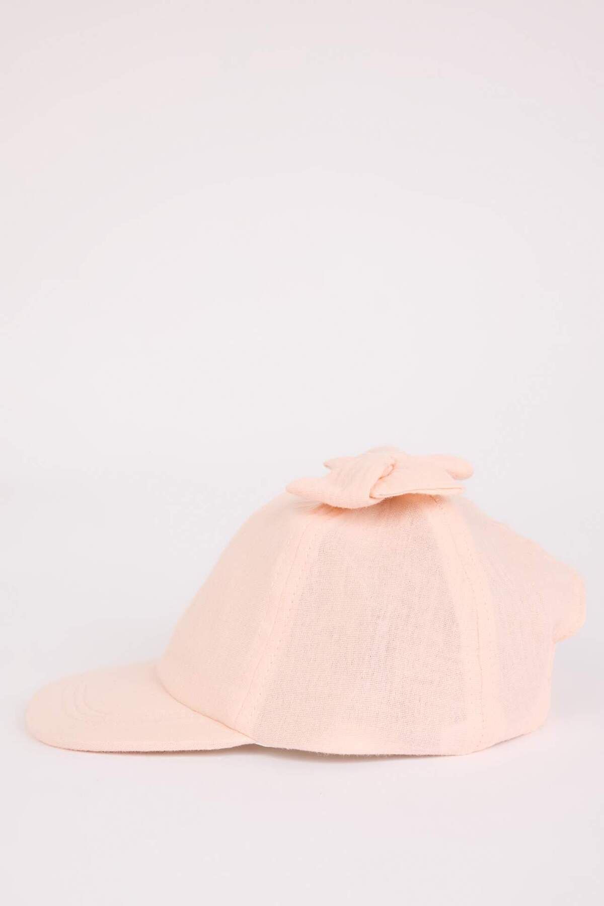 DeFacto-Baby Girl Muslin Cap Hat D8389A525Sm 3