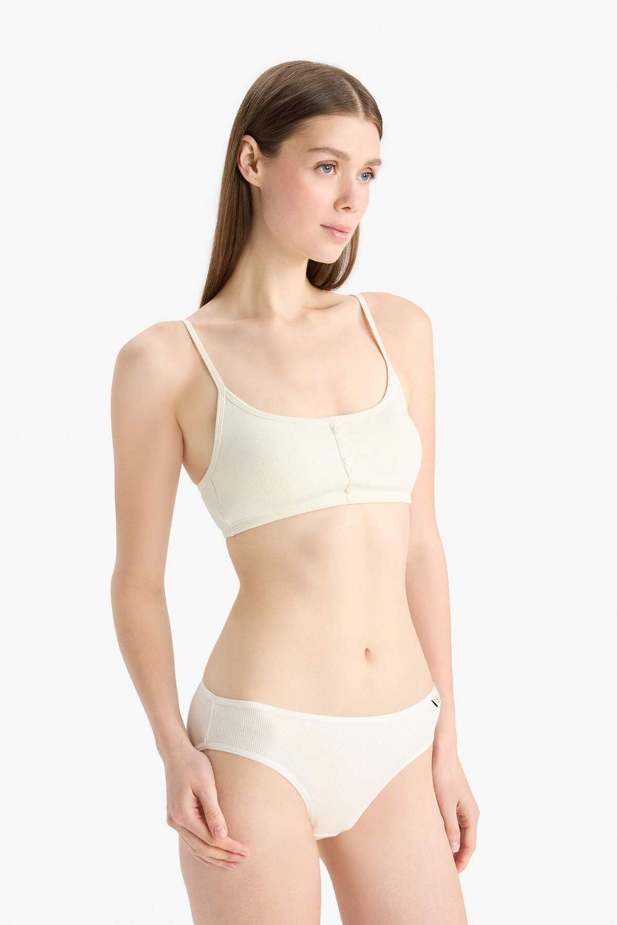 DeFacto-Ribana 3-Piece Strap Brief Panties-Fall in Love D6404Ax25Sp 4