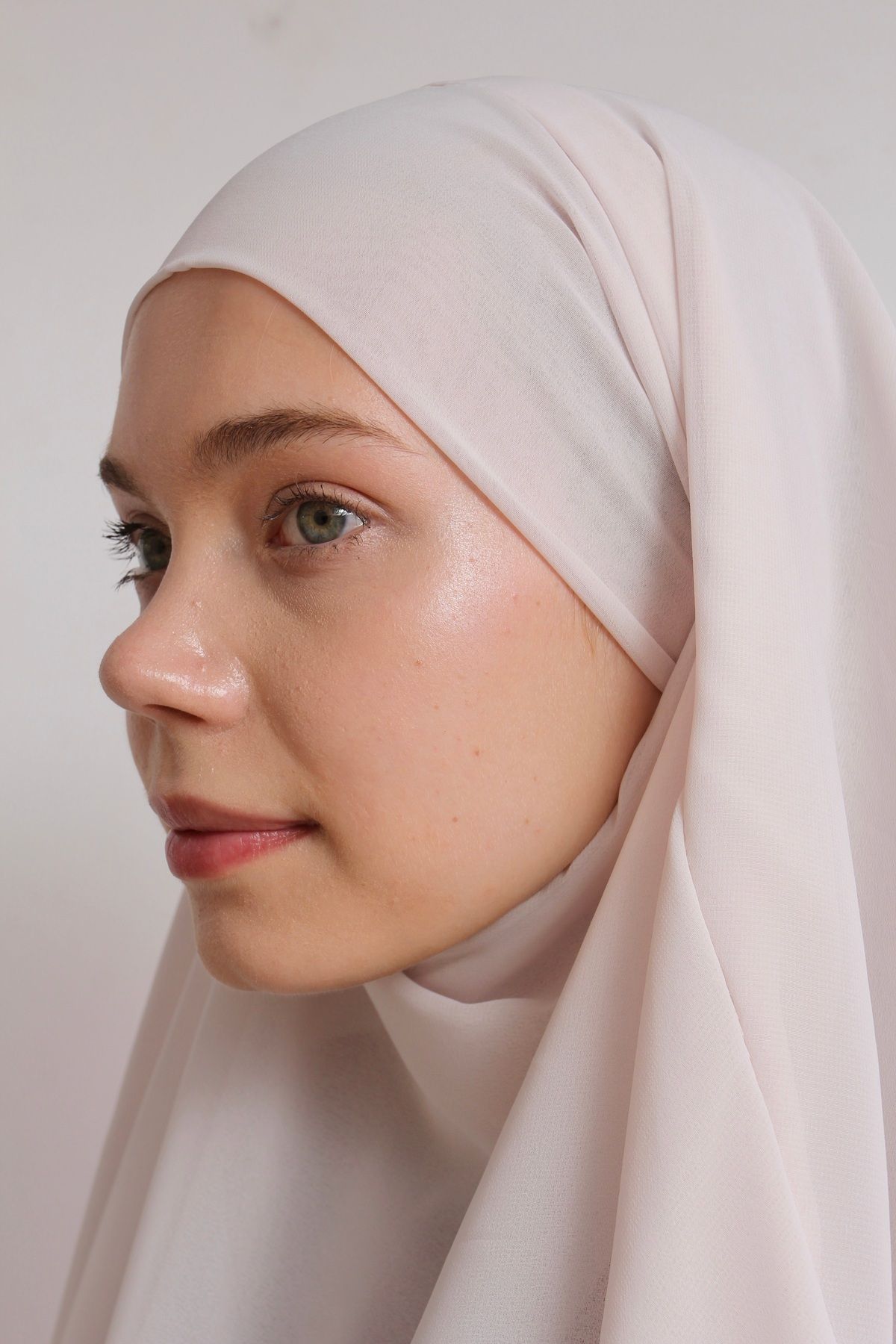 Mihrisina collection-3 Layer Sufle Hijab Khi̇mar Ready Turban Shal Standard Size Practical 4