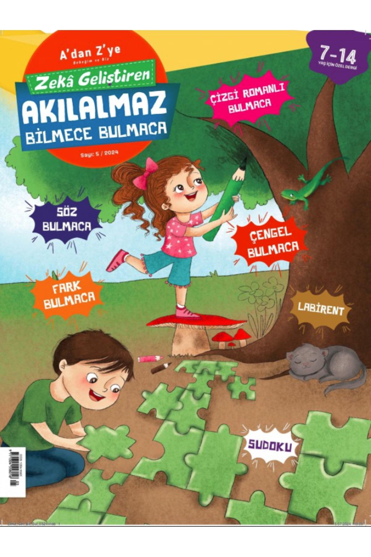 Turkuvaz Dergi AKIL ALMAZ BİLMECE BULMACA 5 - Fiyatı, Yorumları