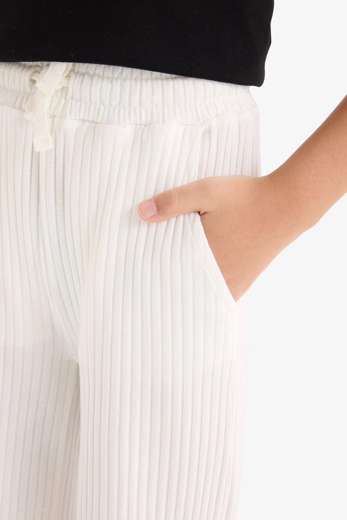 DeFacto-Mädchenhose mit weitem Bein und weitem Bein E1836A825SM 6