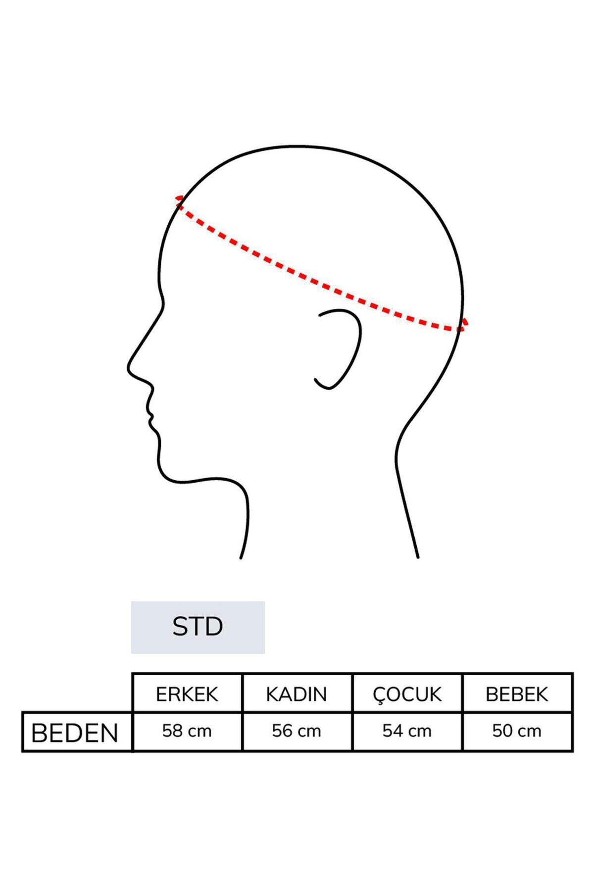 DeFacto Kadın Dokuma Etiketli Kışlık Bere R7539AZ22WN görsel 6