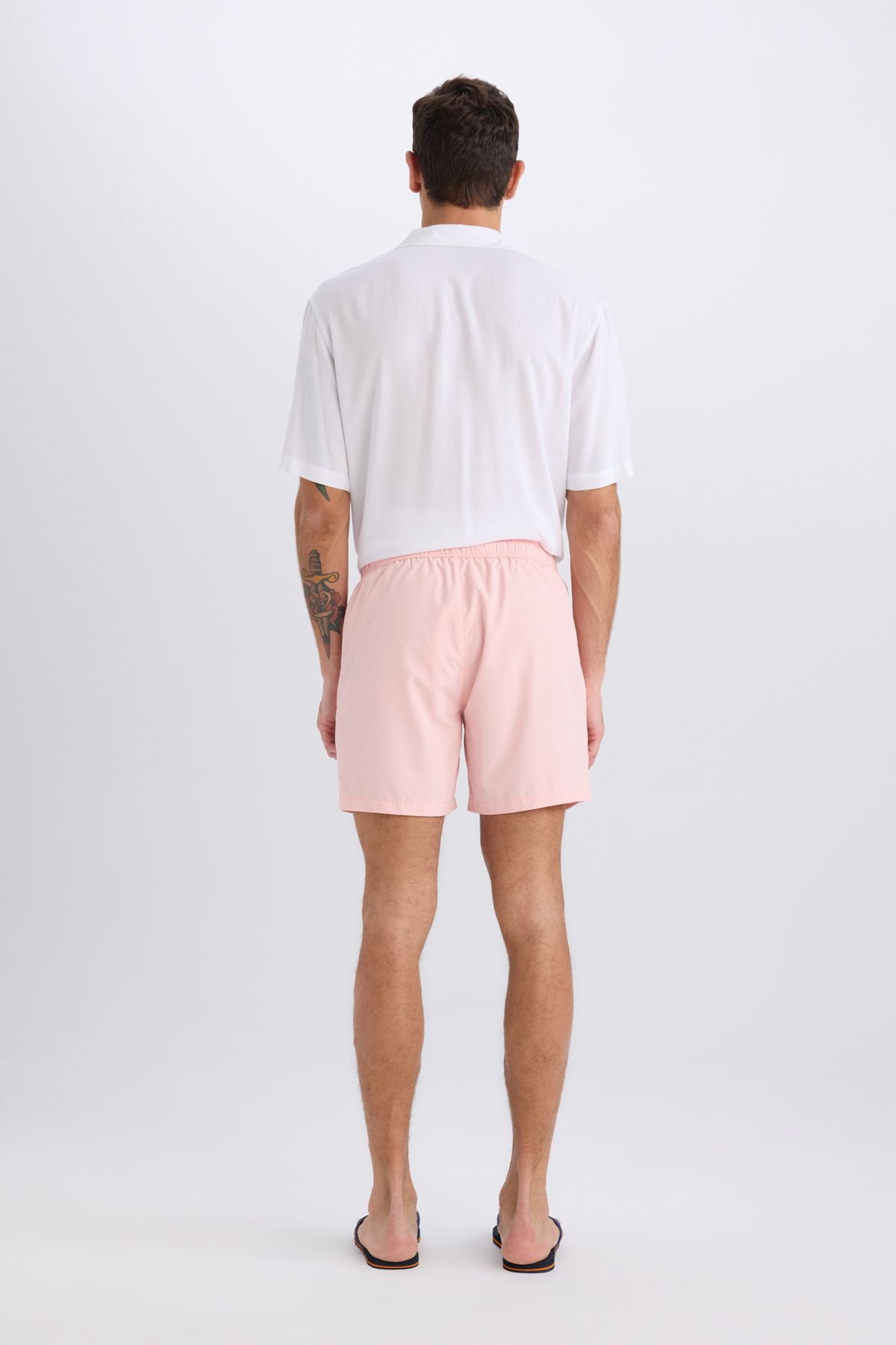 DeFacto-Mesh Lined Short Length Quick Dry Sea Shorts E0944Ax25Hs 6