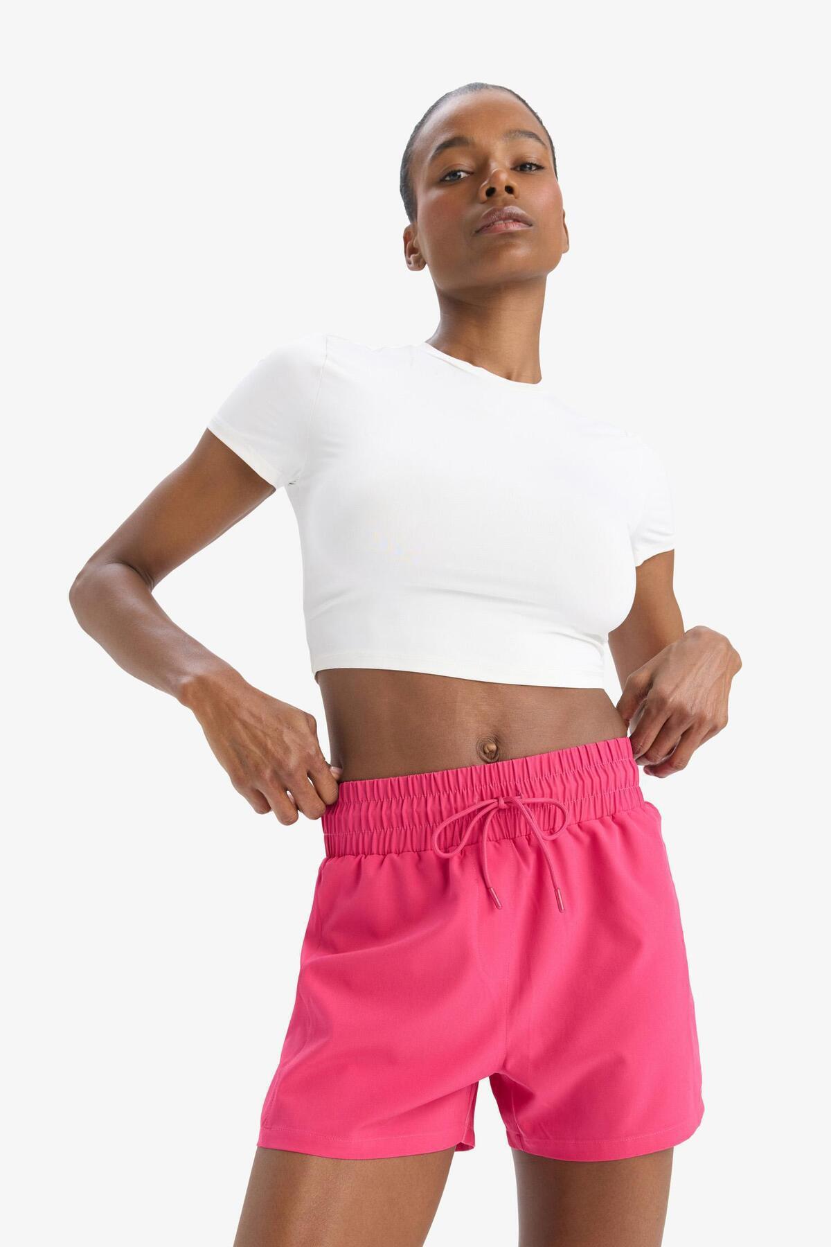 DeFacto-Defactofit Standard Fit Flexible Textured Sea Shorts Z9403Az25Hs 6
