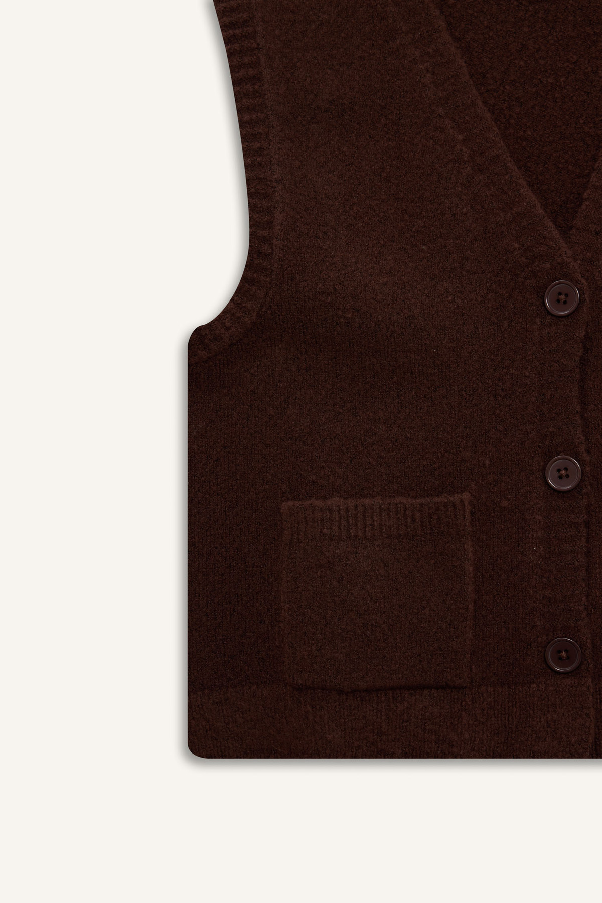 DeFacto-Regular Fit Rundhalsausschnitt Knopf Trikot Strickjacke E4686AX25SP 2