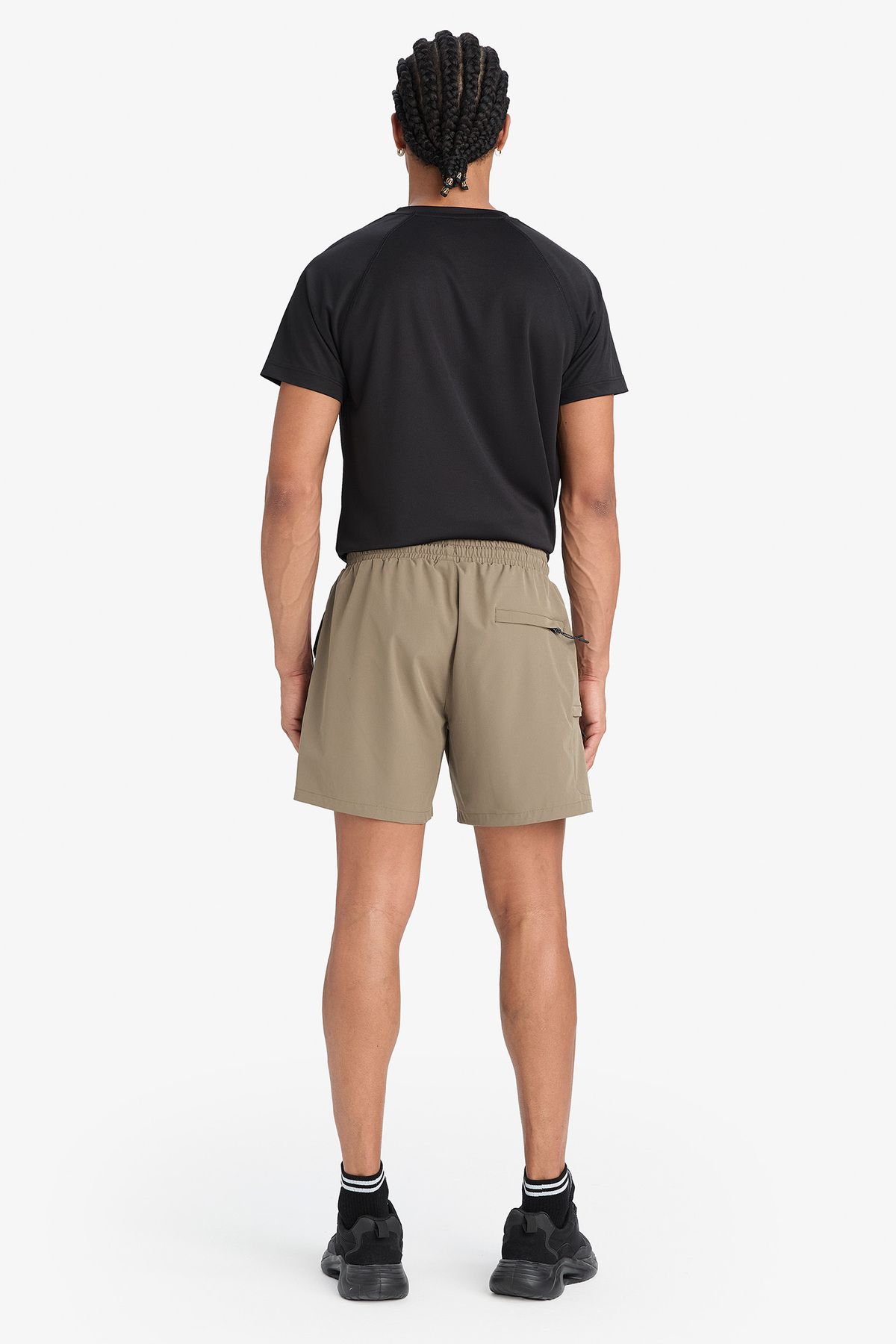 DeFacto-Defactofit Printed Flexible Textured Short Length Sportsman Swim Shorts C5138Ax25Hs 7