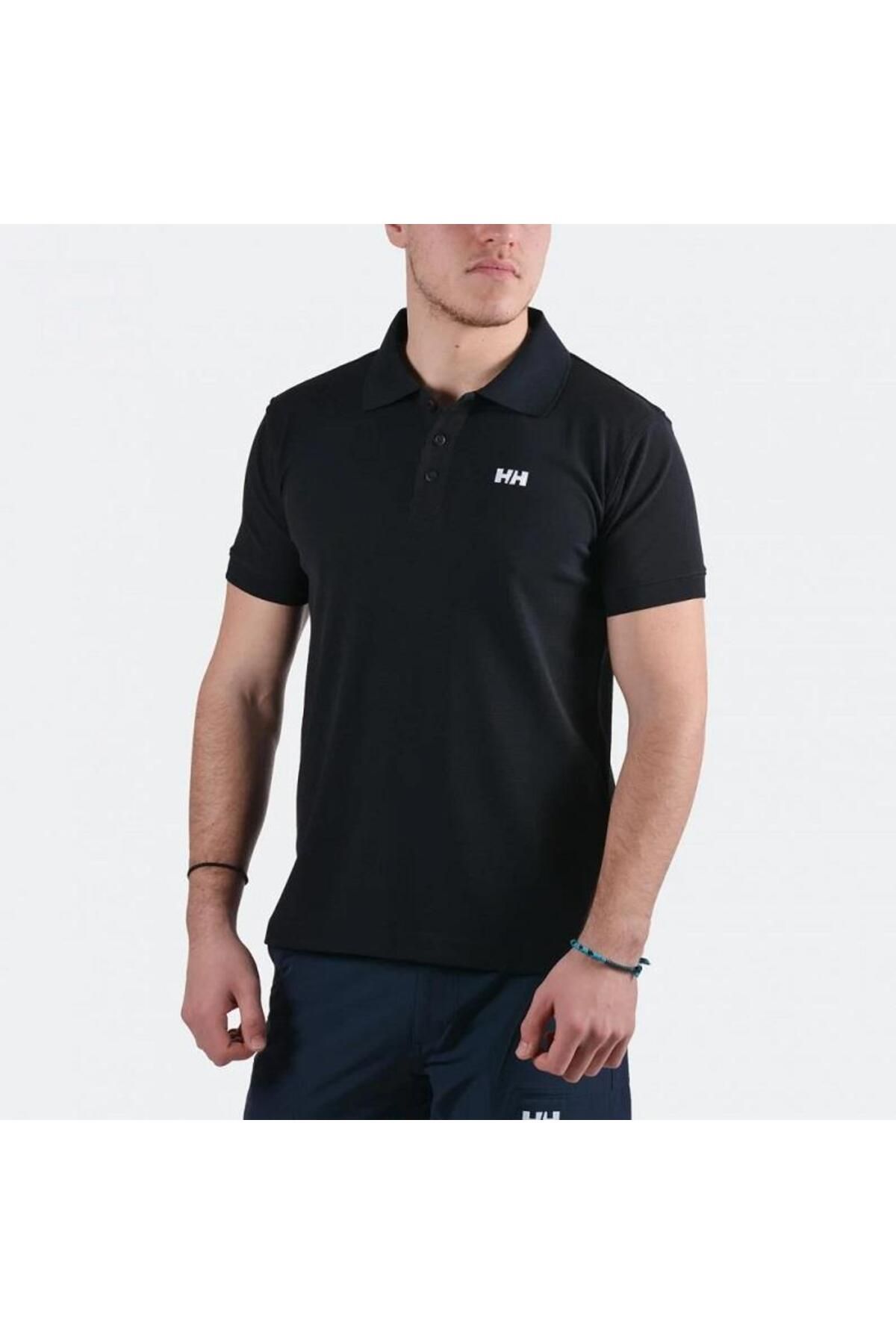 Helly Hansen-Ανδρικό μπλουζάκι μαύρο πόλο Driftline Ανδρικό μπλουζάκι πόλο Hha.50584 2