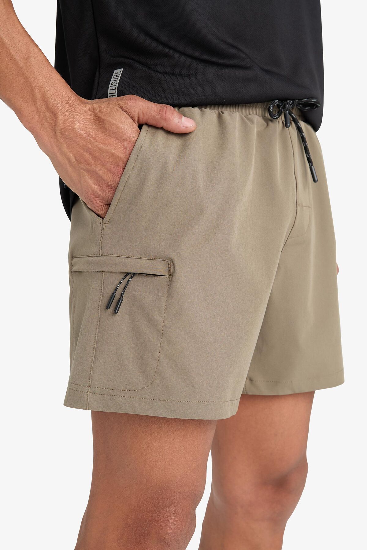 DeFacto-Defactofit Printed Flexible Textured Short Length Sportsman Swim Shorts C5138Ax25Hs 6