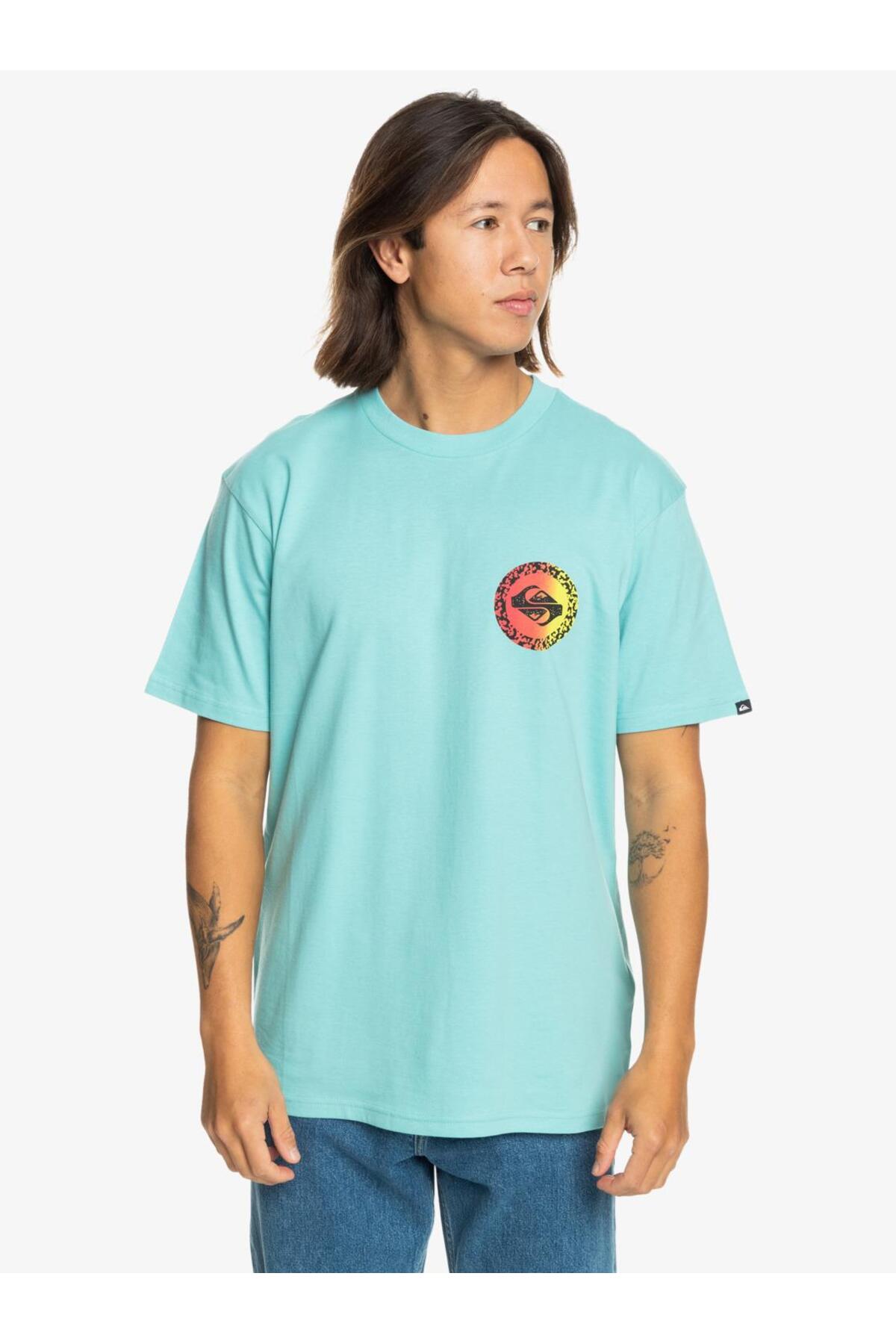 کوییک سیلور تی شرت مردانه طرح Long Fade SS-EQYZT07670