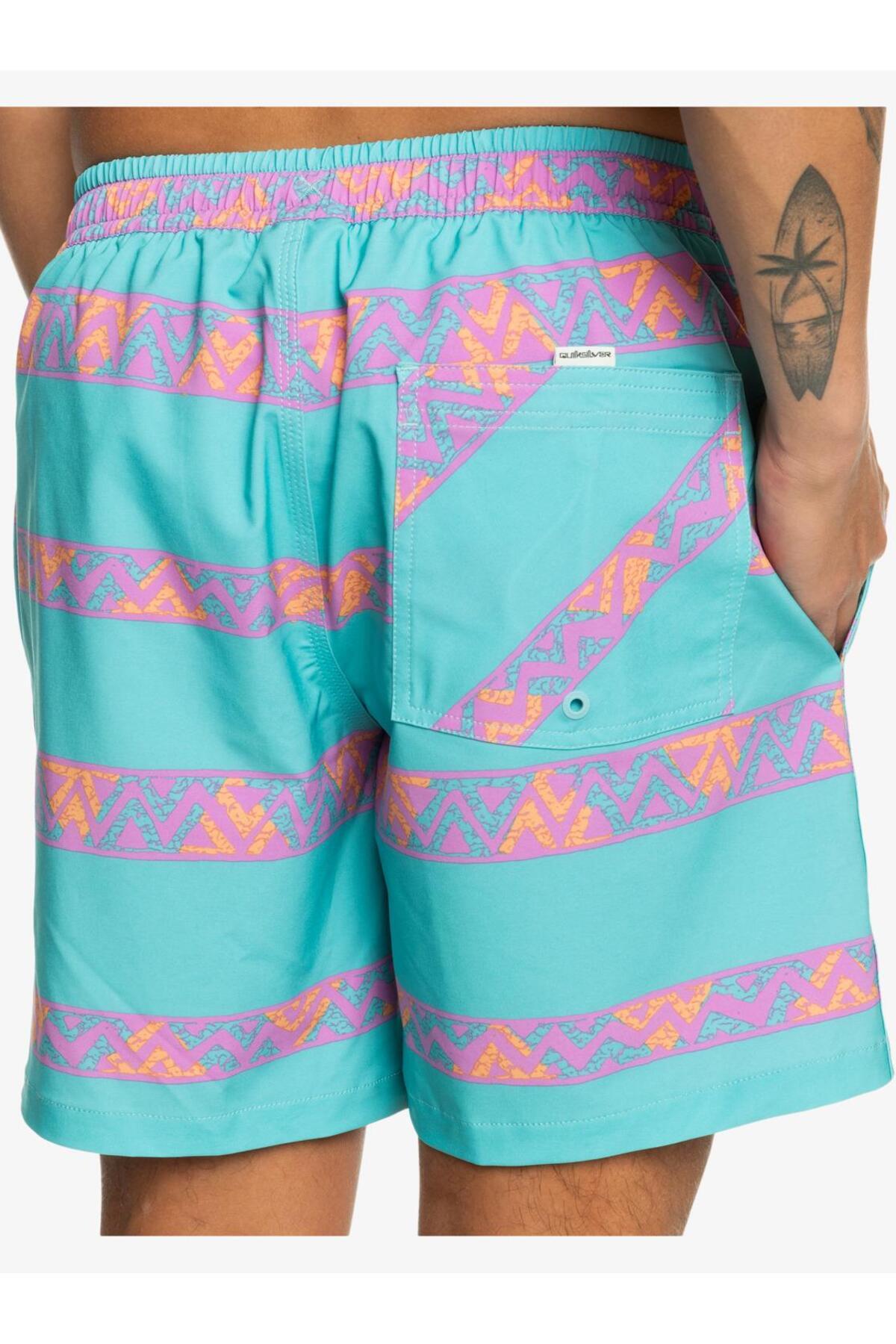 Quiksilver-Take Us Back Volley 17 Pantaloni scurți de baie pentru bărbați-EQYJV04062 7
