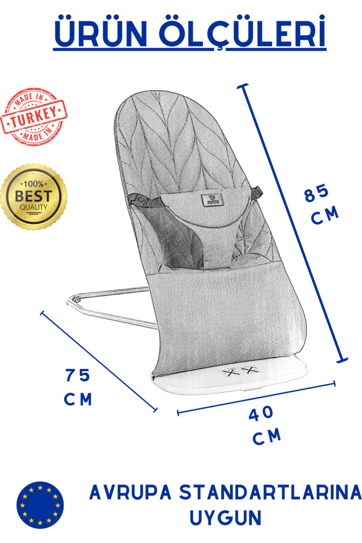 Mamma Deluxe Cotton Oyuncaklı Ana Kucağı + Ekstra Kılıf Ve Seyahat Çantası fotoğrafı 2 (önizleme)