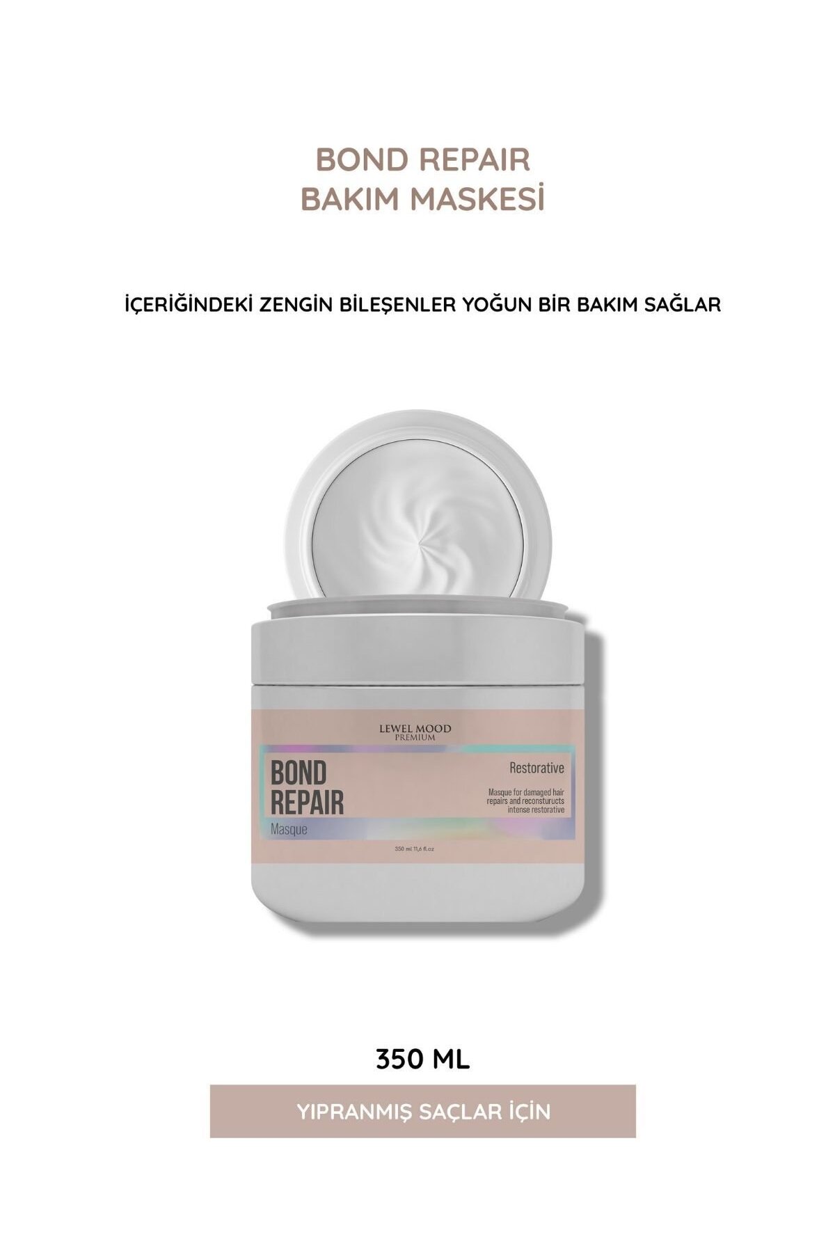 Bond Repair Yıpranmış Saçlar İçin Bakım Maskesi — Bond Repair Masque — تصویر 4 از 5