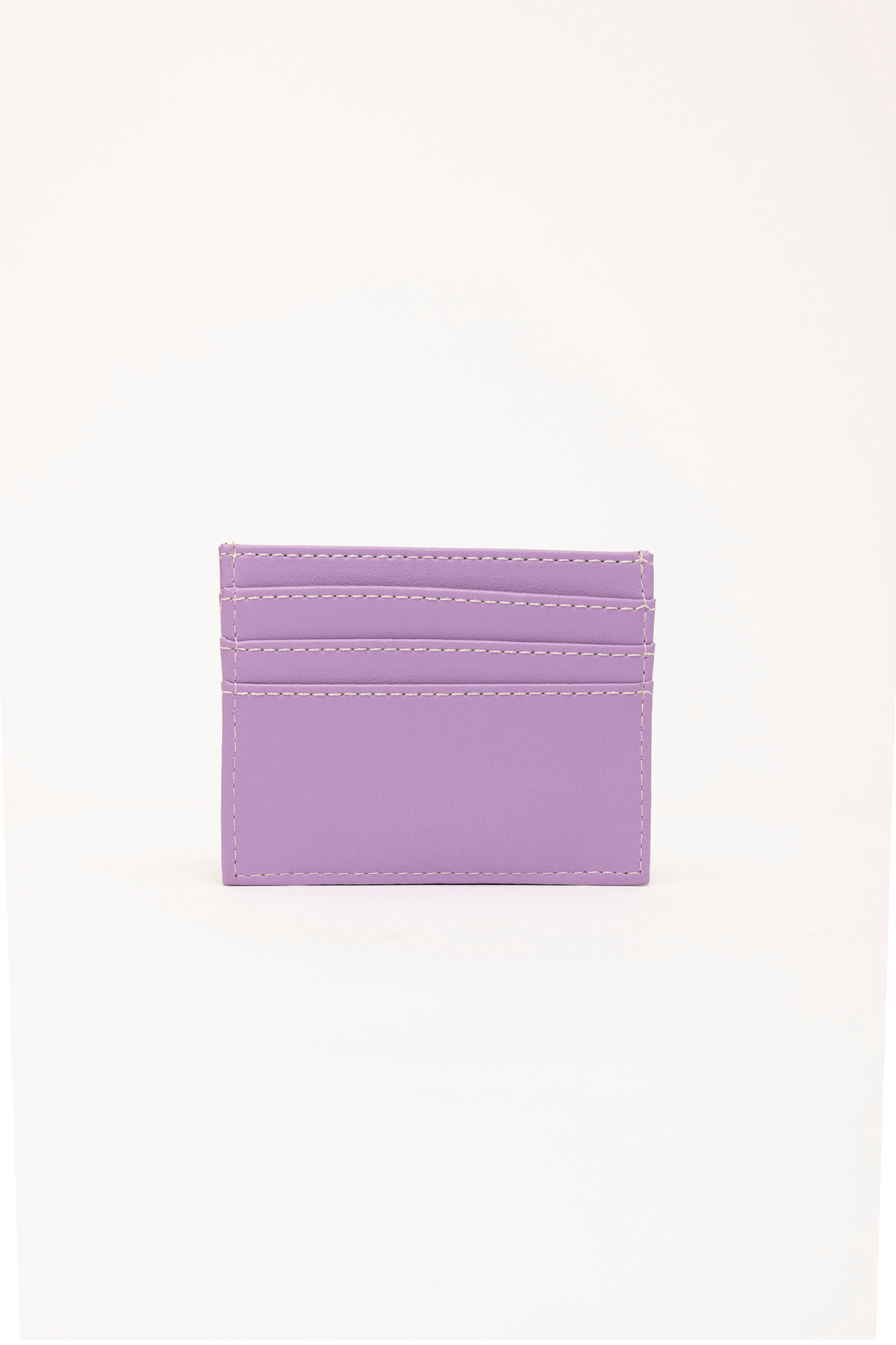 SHAKA Lila SHK68 Unisex Suni Deri Süper İnce Model Kağıt Para Bölmeli Kredi Kartı Ve Kartvizitlik Kartlık görsel 5
