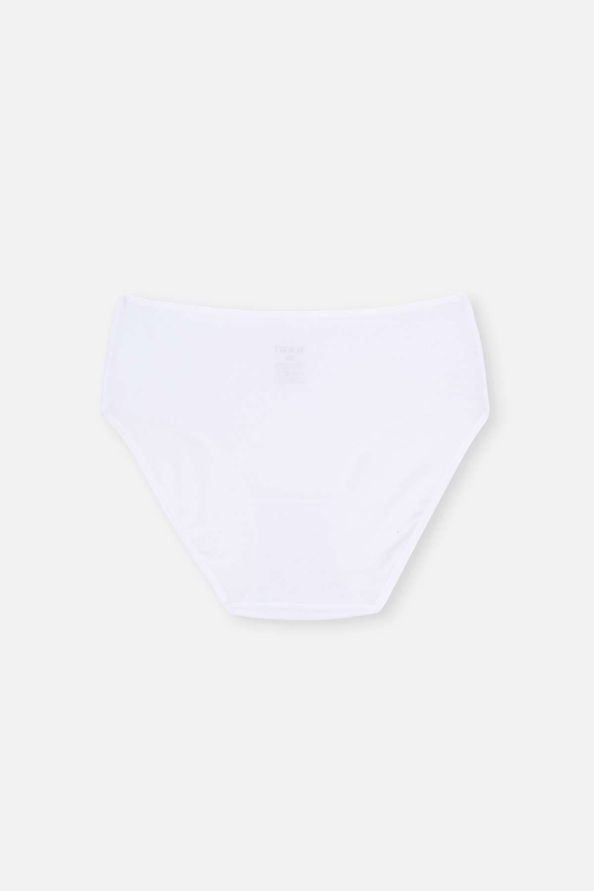 Dagi-Weiße 3-teilige Slip-Slips mit hoher Taille 7