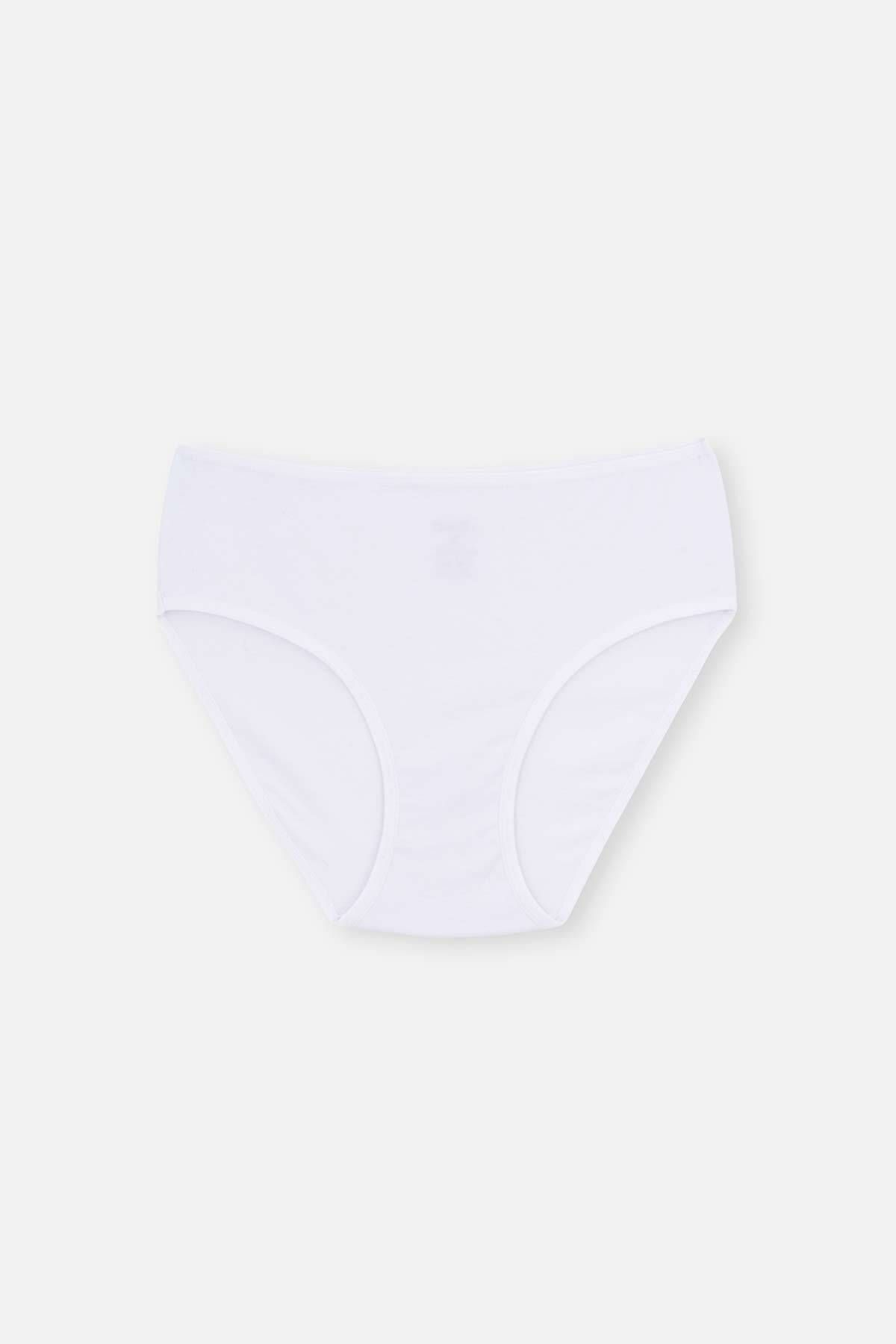 Dagi-Weiße 3-teilige Slip-Slips mit hoher Taille 6