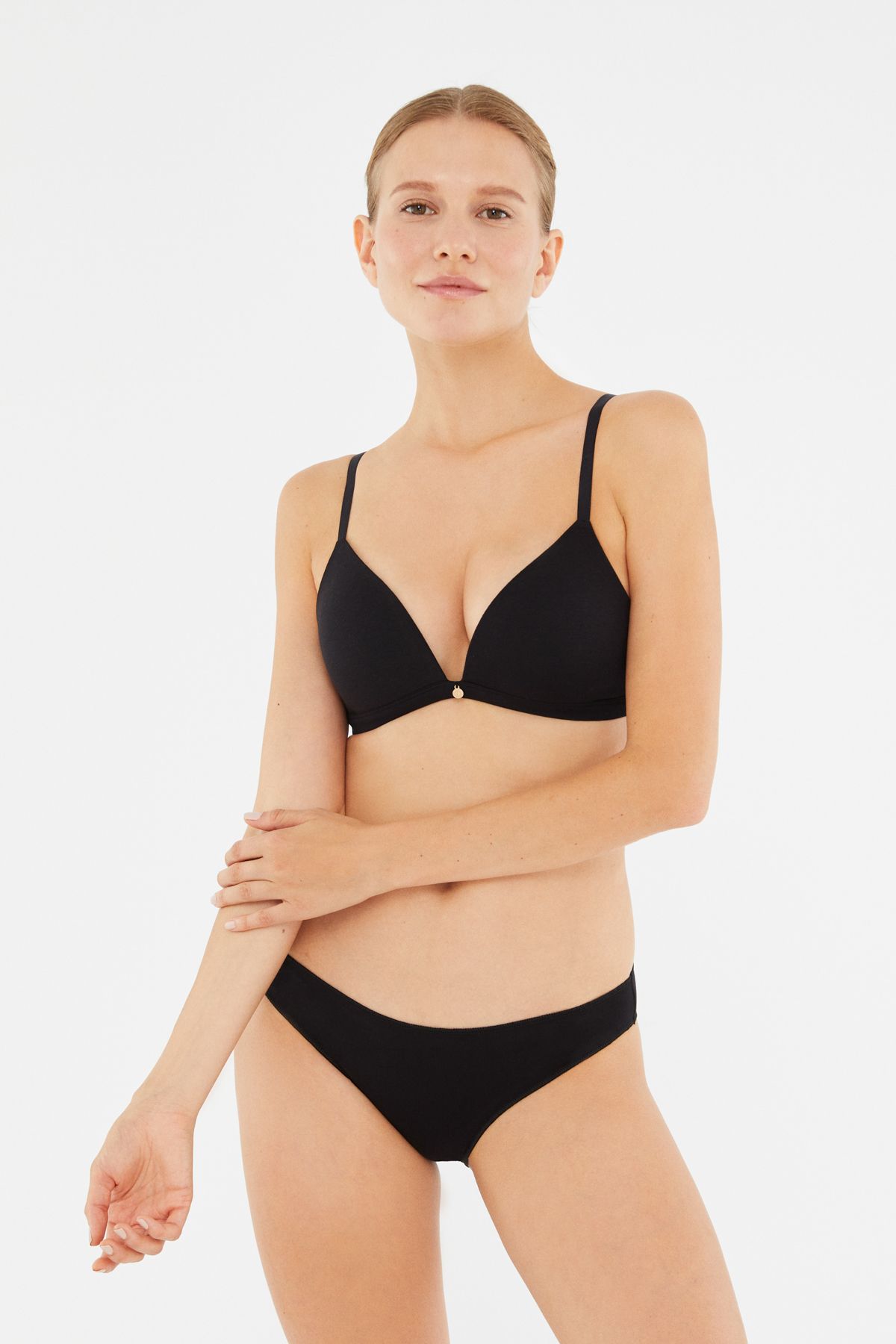 Dagi-Schwarzer Laurel Soft BH ohne Bügel 6