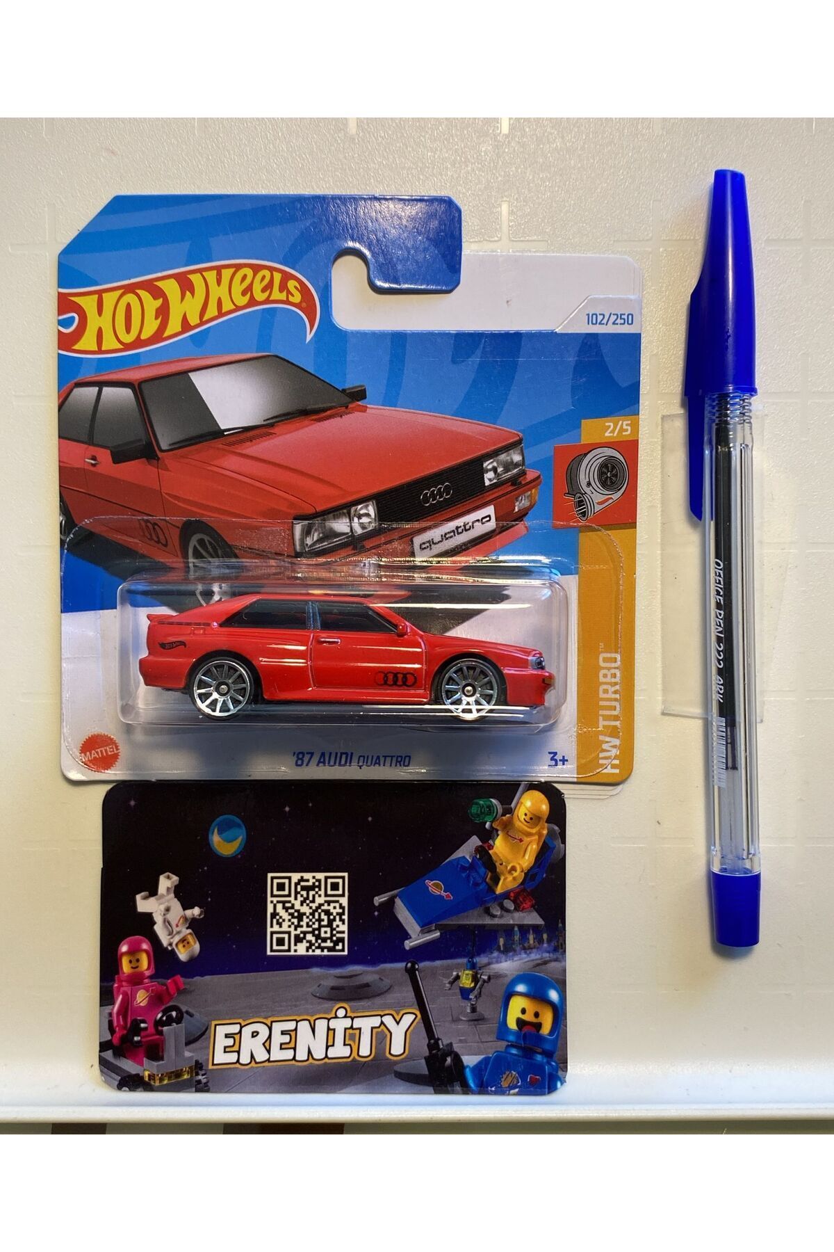 HOT WHEELS Tekli Metal Arabalar 87 Audı Quattro. (NADİR BULUNUR