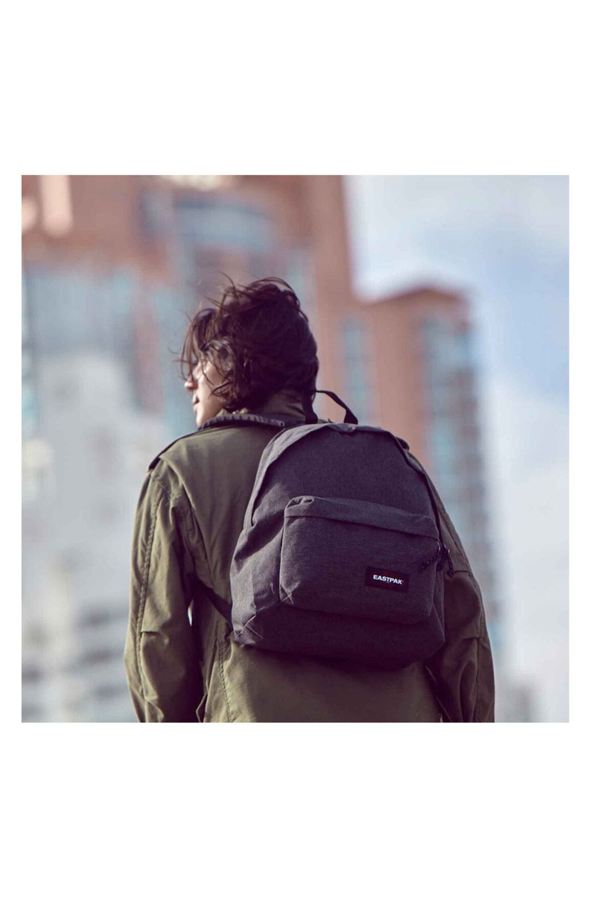 Eastpak-PADDED PAK'R BLACK DENIM Dark Gray Unisex Backpack 100191392 4
