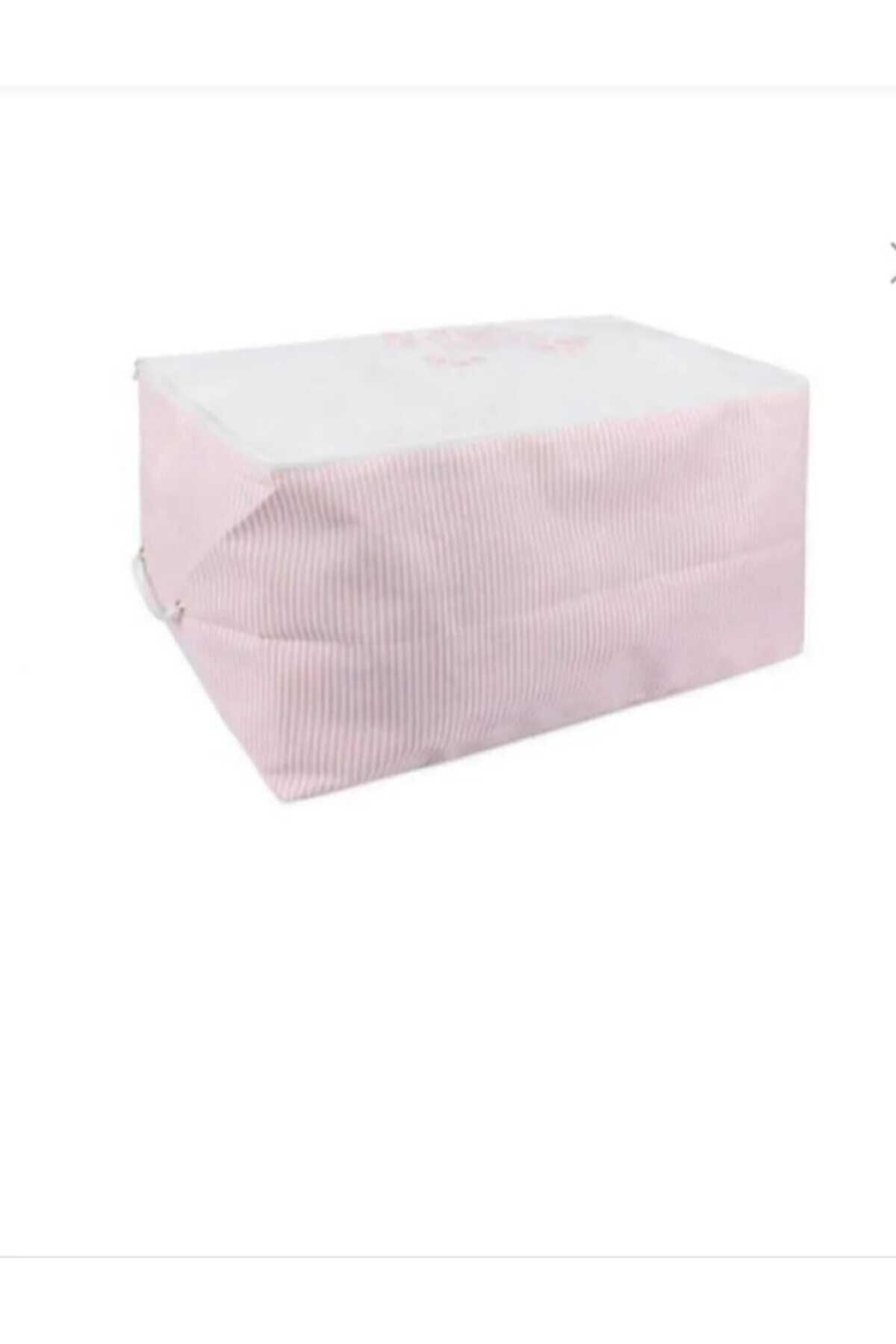 AYHOME Pembe Çeyizlik Hurçlar Plstık Kutu Çeyiz Hurcu Bebek Hurcu Kiyaftet Organizer Sert Hurç fotoğrafı 5 (önizleme)