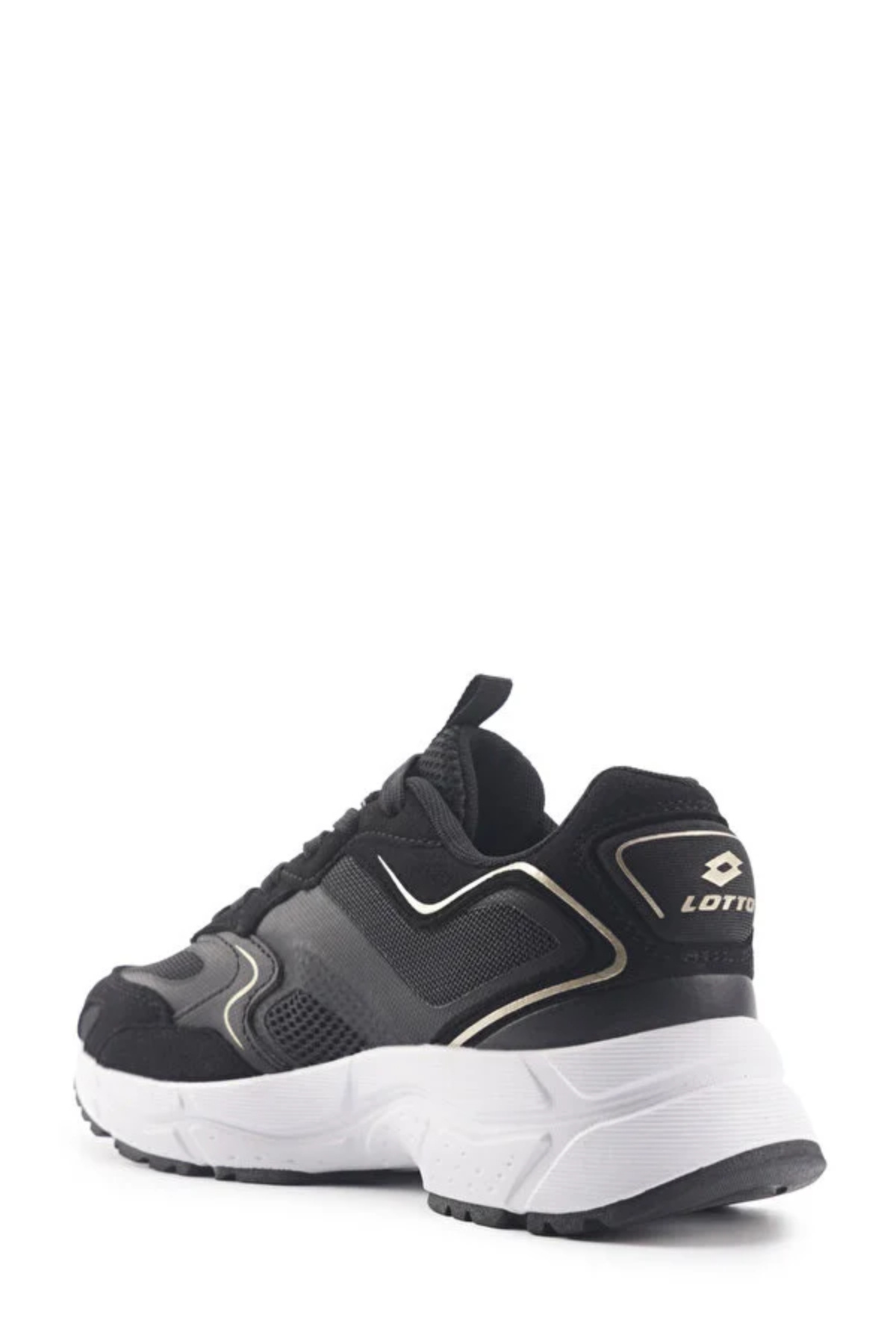 Lotto-101502729 Camden Wmn 4fx Pantofi sport pentru femei Negru Alb 3