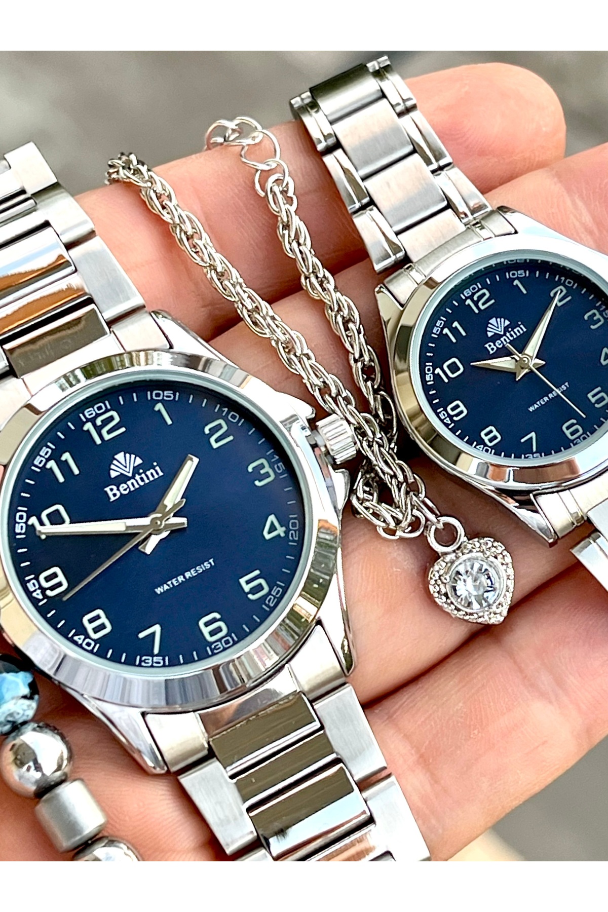 ساعت مچی مردانه استیل شیک ورزشی فصلی نو و ضدآب