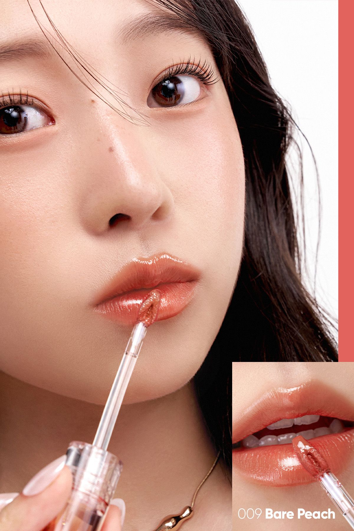 CLIO-Clio Crystal Glam Tint - Adhesiveness, Non-Giving, Intense Shining (09 Bare Peach) 7