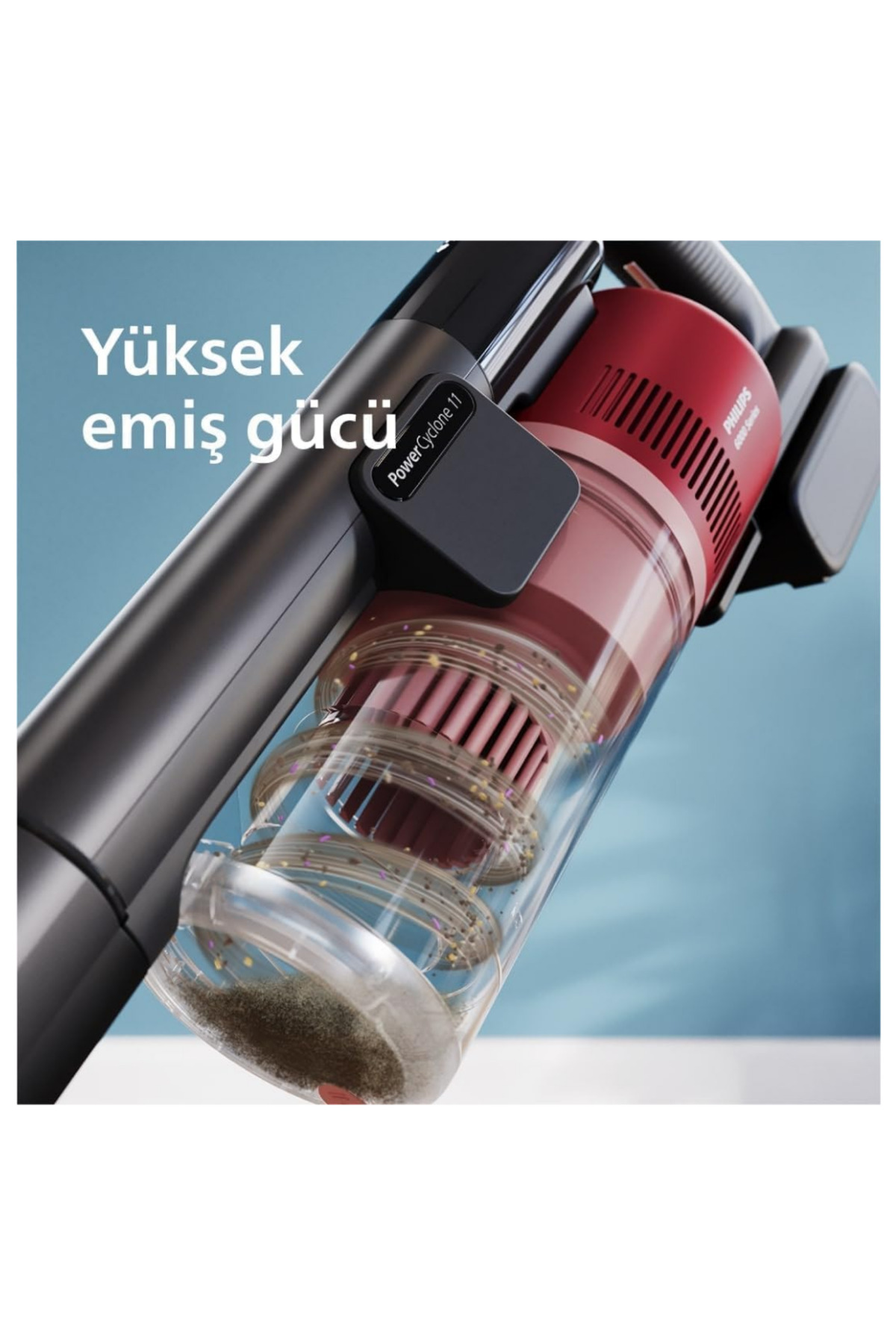 Philips 6000 Serisi XC6552/01 Kablosuz Dikey Süpürge - Fiyatı
