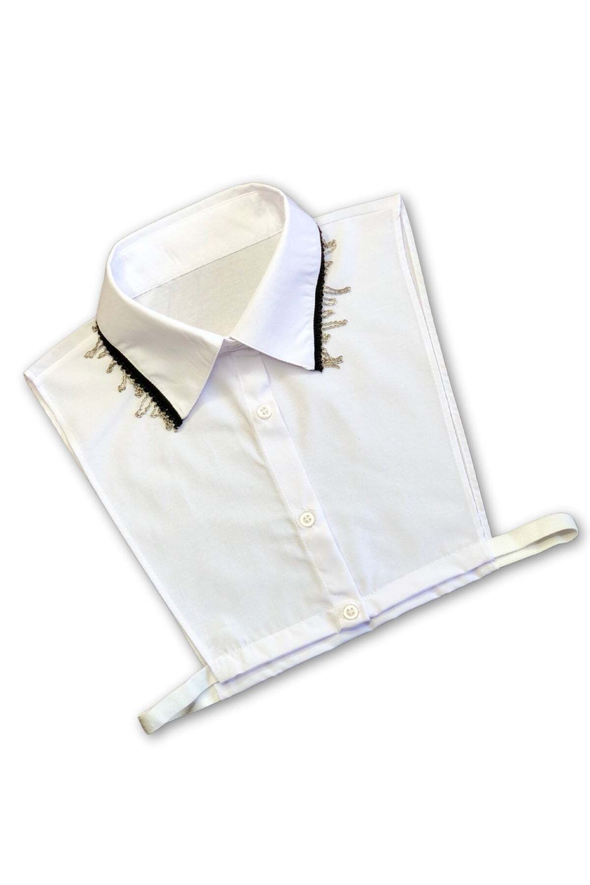 mirach-Chain white shirt collar L-XL 2