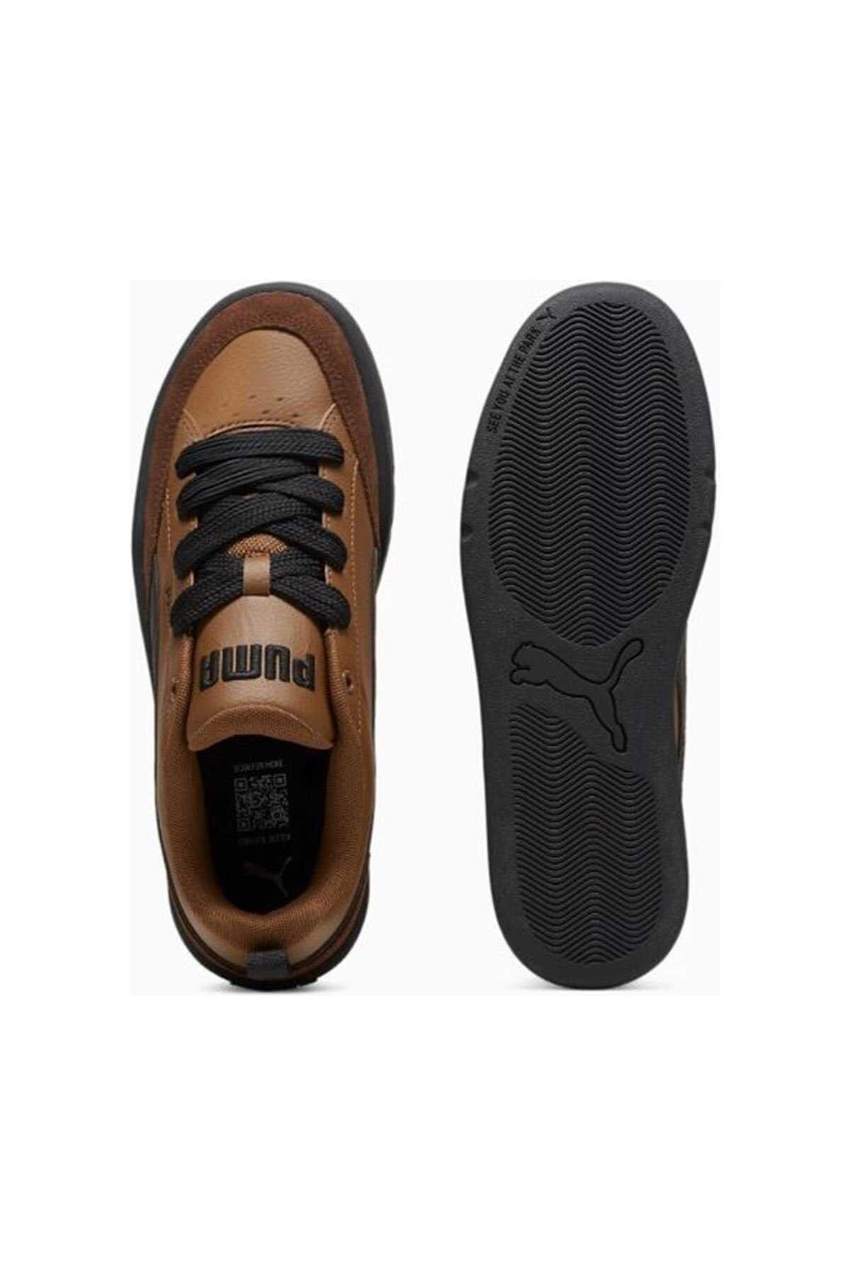 Puma-397262 06 Park Lifestyle OG Светлокафяво-Черно Мъжко Спортно Облекло 4