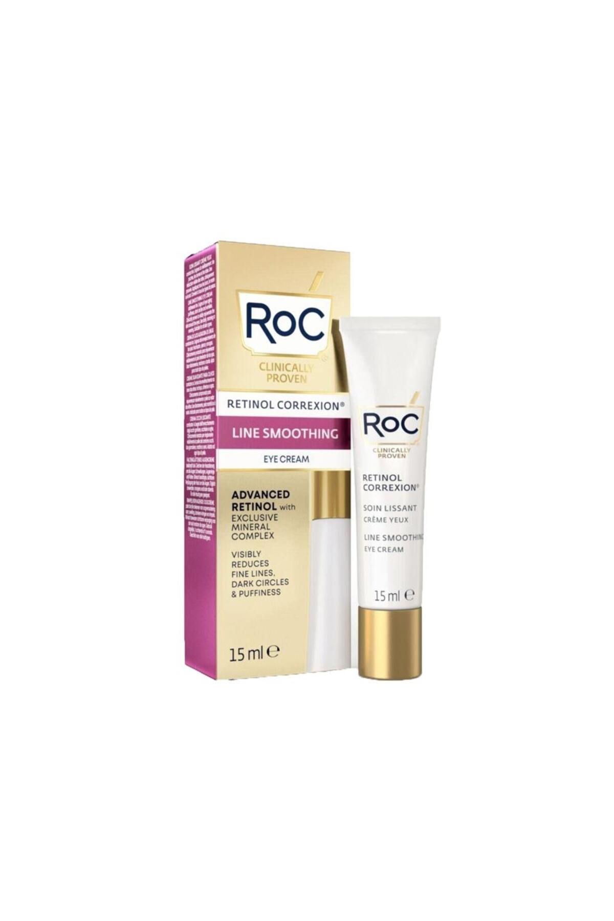 Roc-Retinol Correxion Line Smoothing Anti-Wrinkle Revitalizing Eye Cream 15ml 1